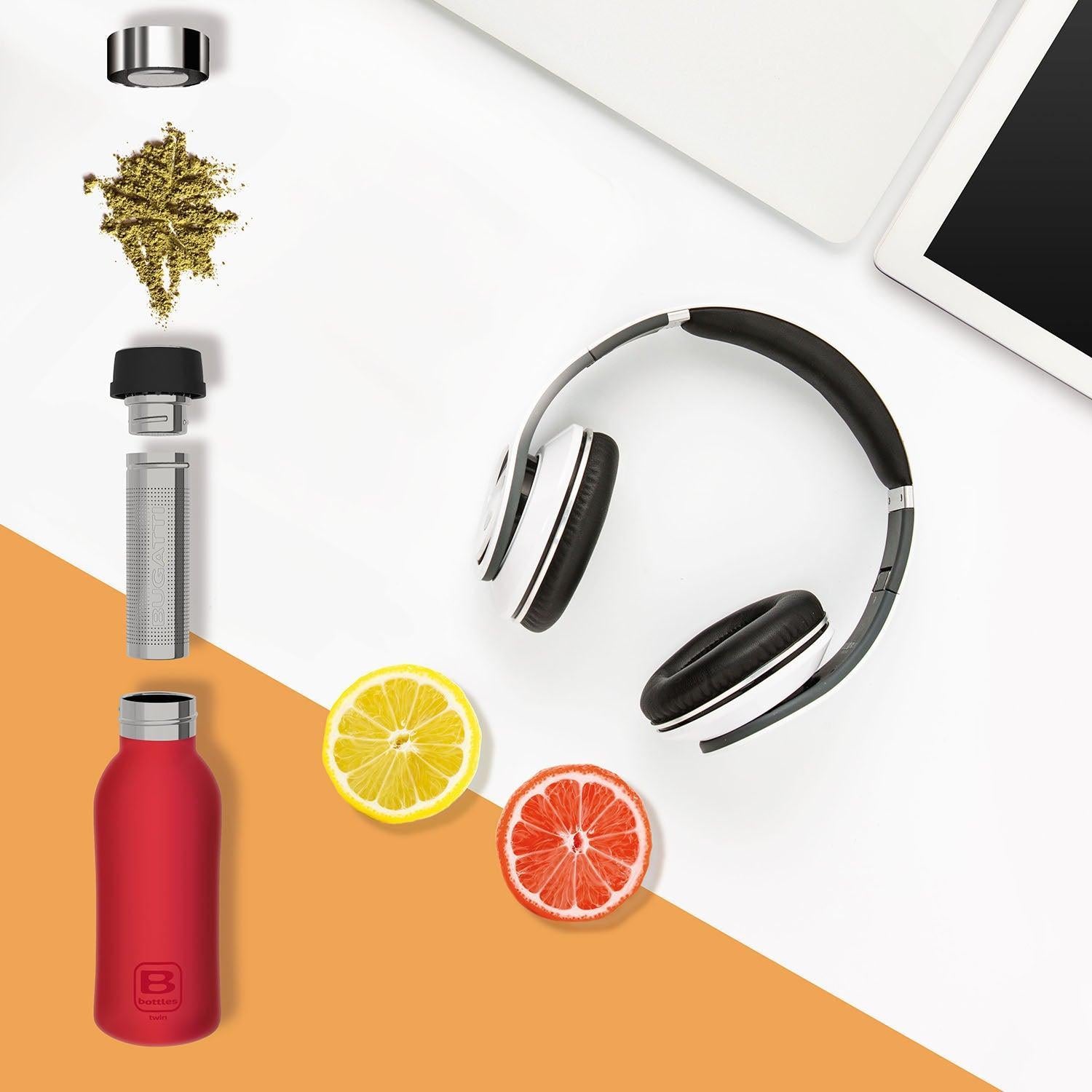 B Bottle Twin 350 ml / 11.8 fl. oz Red-Casa Bugatti USA