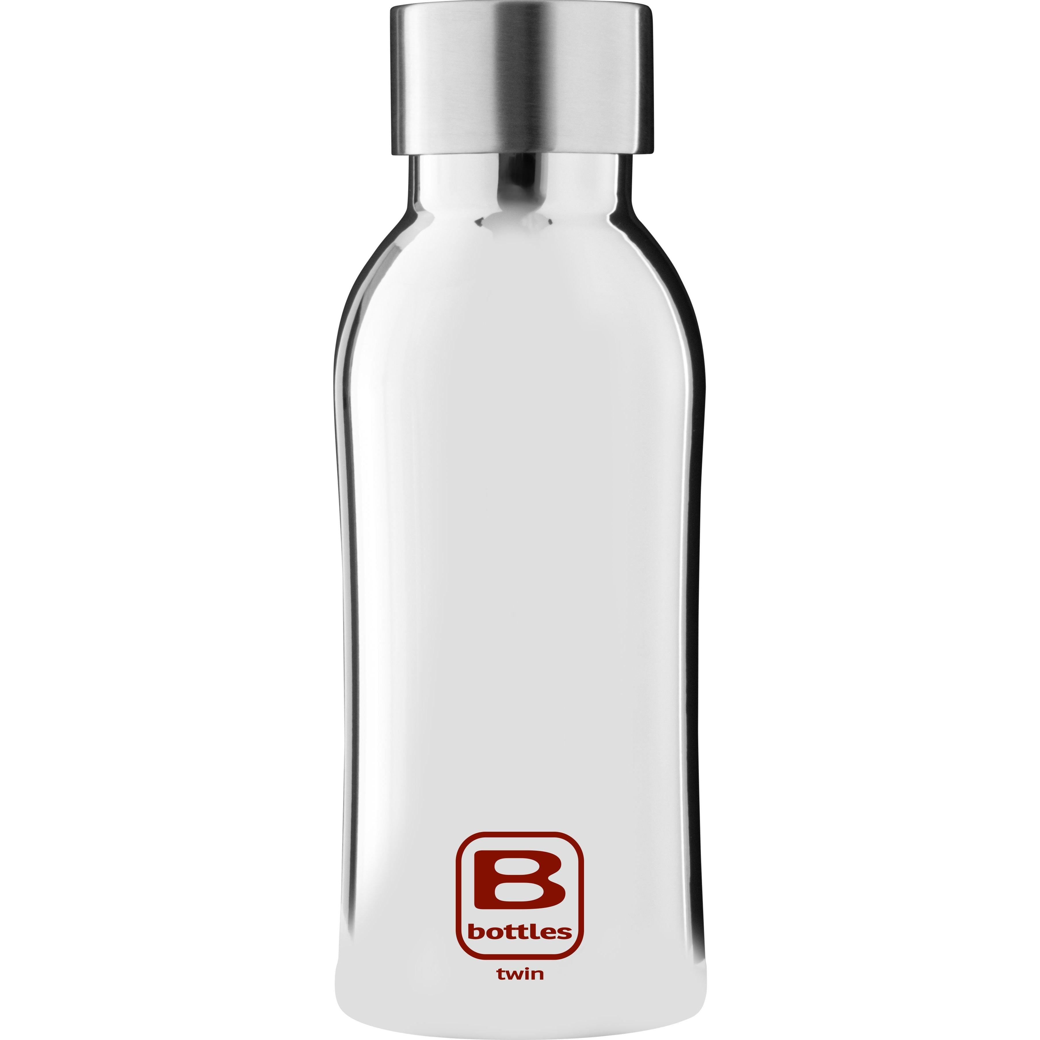 B Bottle Twin 350 ml / 11.8 fl. oz Silver Lux-Casa Bugatti USA