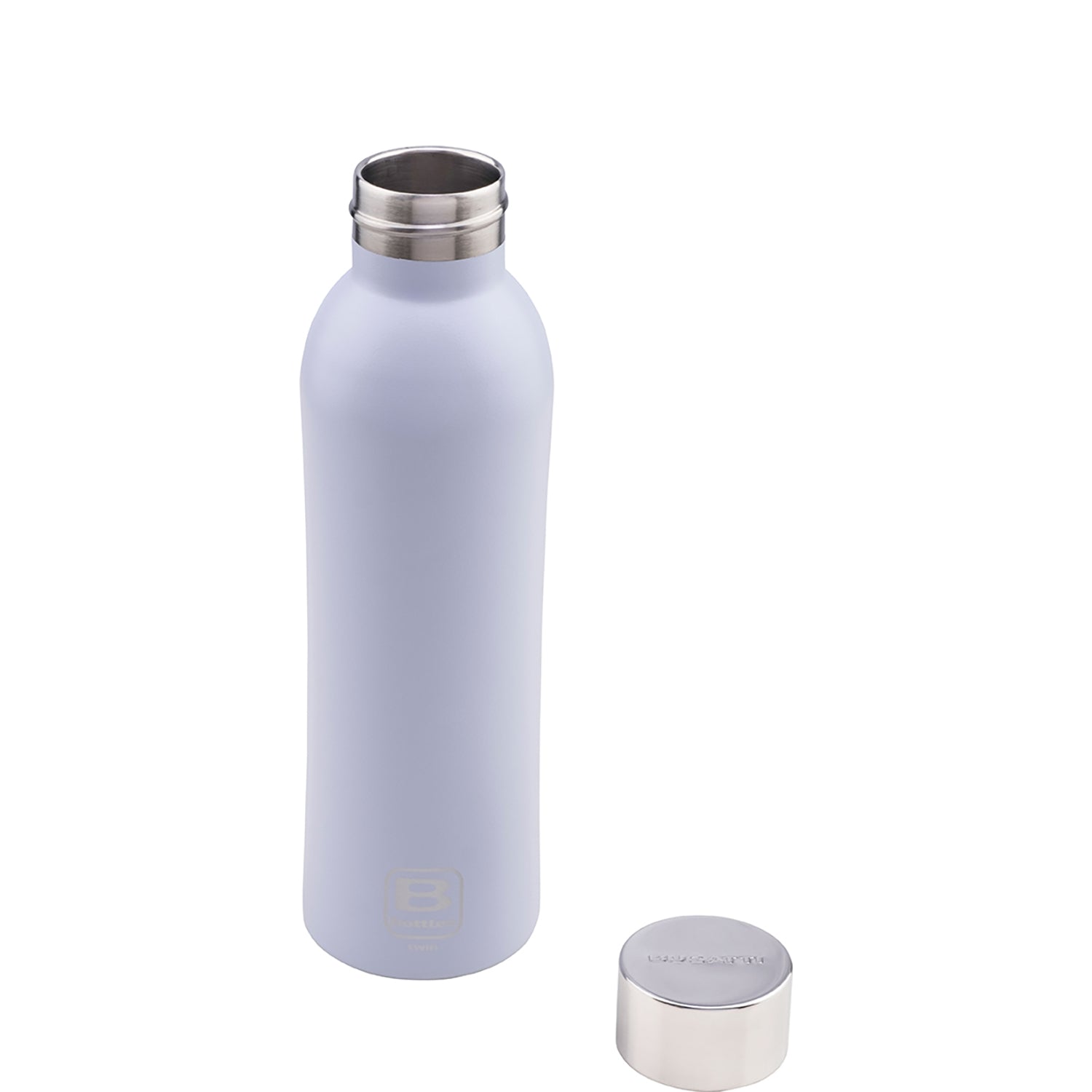 B Bottle Twin 500 ml / 16.9 fl. oz. Flax Blue Diamond Coating-Casa Bugatti USA