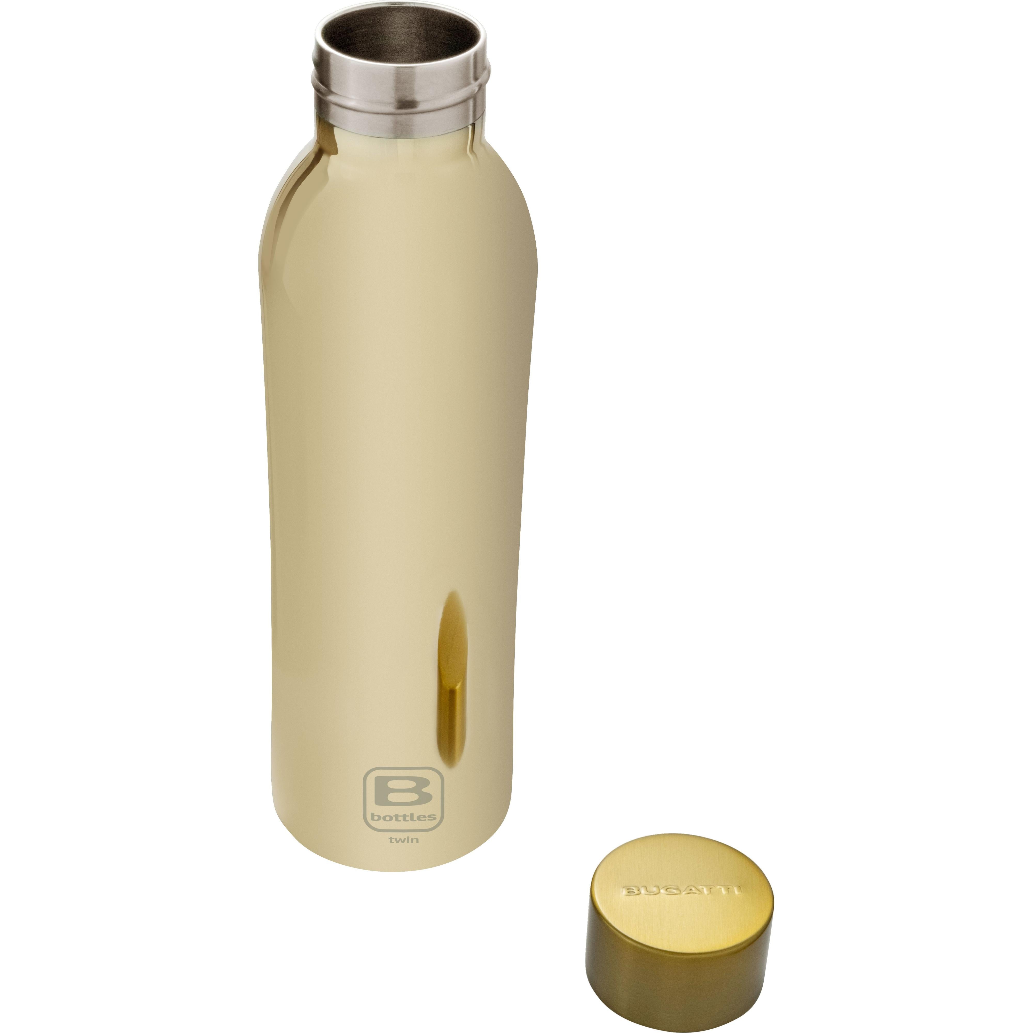 B Bottle Twin 500 ml / 16.9 fl. oz. Gold Lux-Casa Bugatti USA