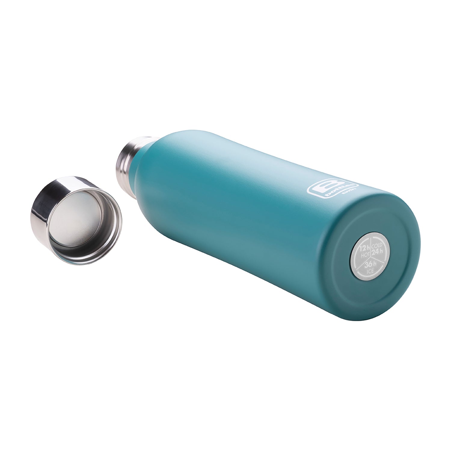 B Bottle Twin 500 ml / 16.9 fl. oz. Green Vintage Sand Diamond Coating-Casa Bugatti USA