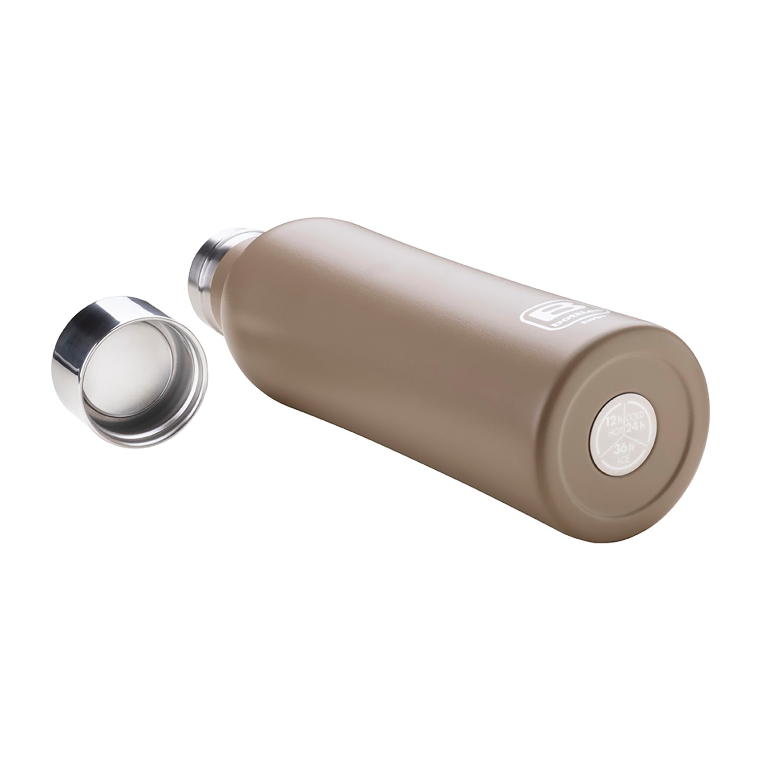 B Bottle Twin 500 ml / 16.9 fl. oz. Pine Bark Sand Diamond Coating-Casa Bugatti USA