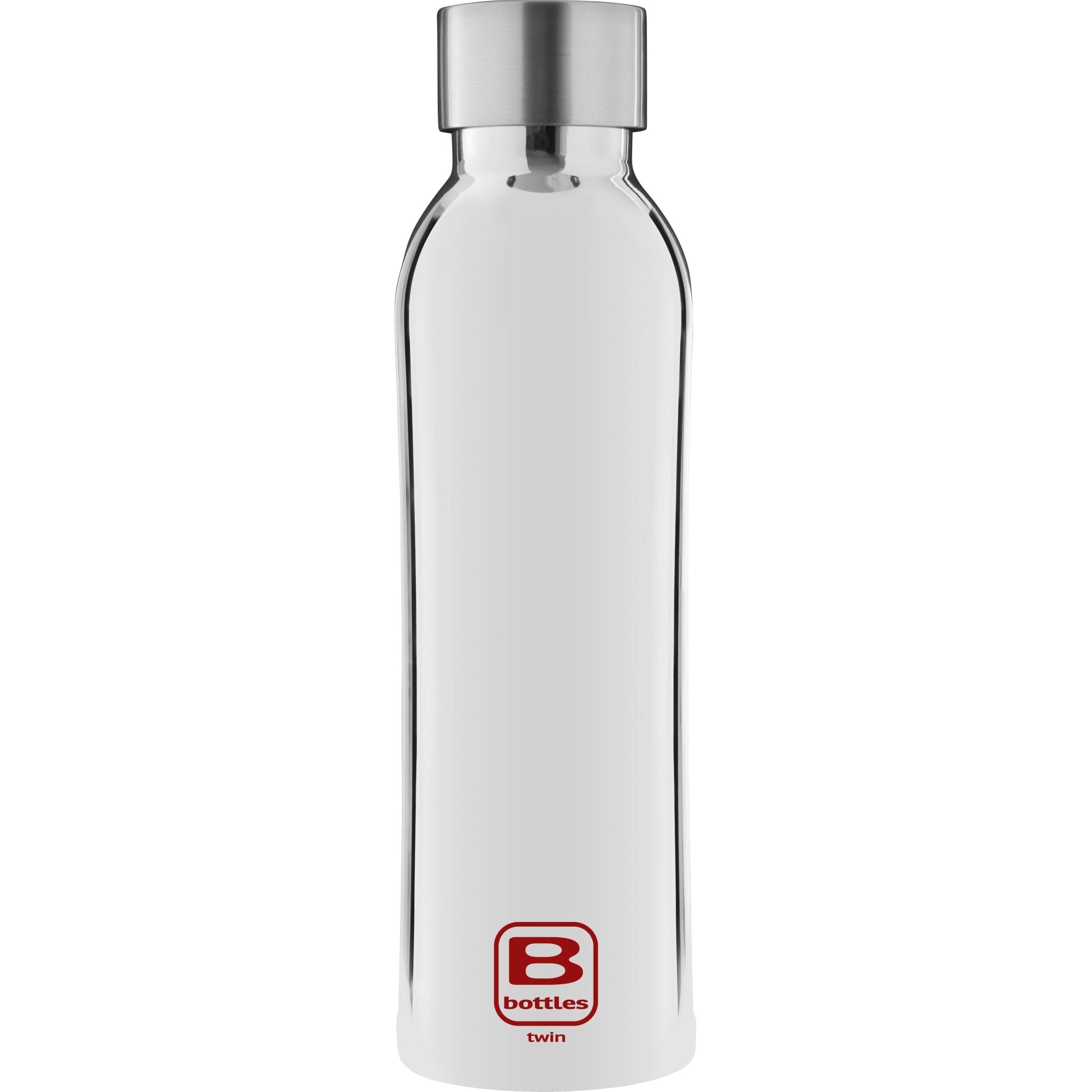 B Bottle Twin 500 ml / 16.9 fl. oz. Silver Lux-Casa Bugatti USA