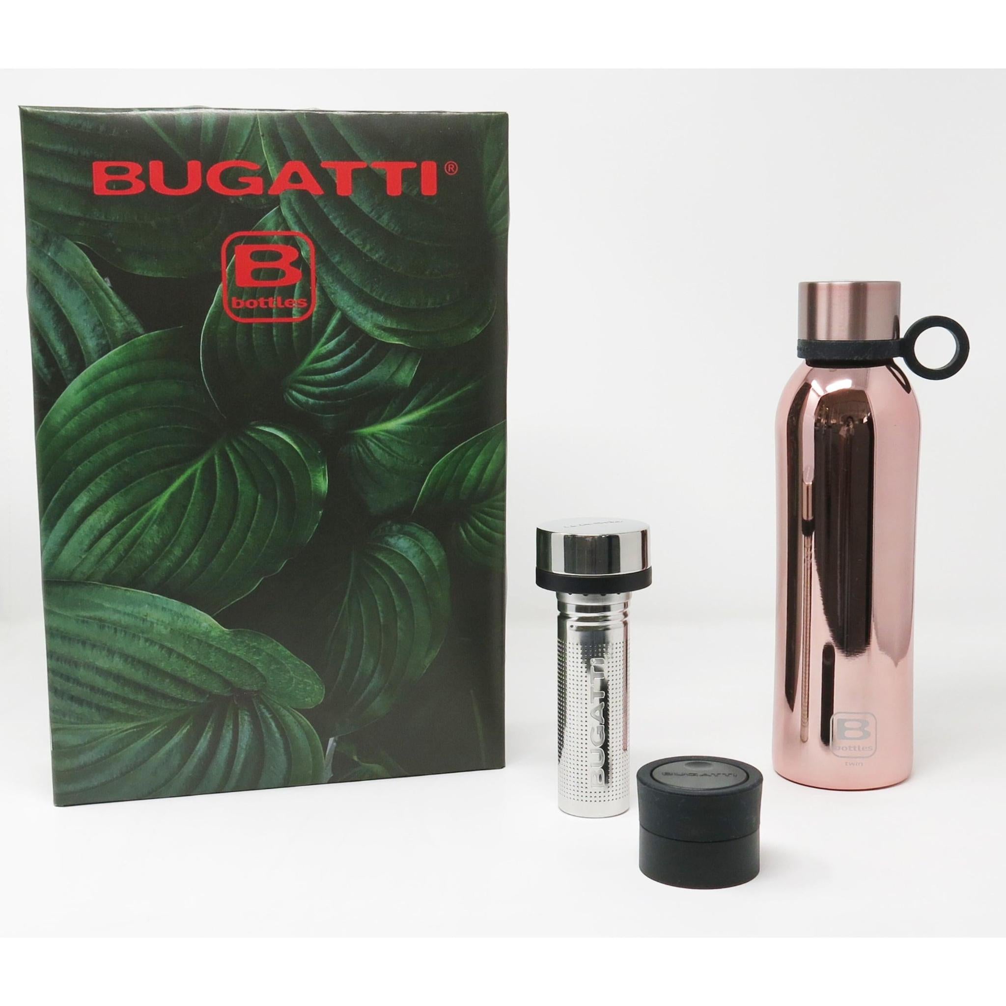 B Bottle Twin 500 ml Rose Gold Lux-Casa Bugatti USA