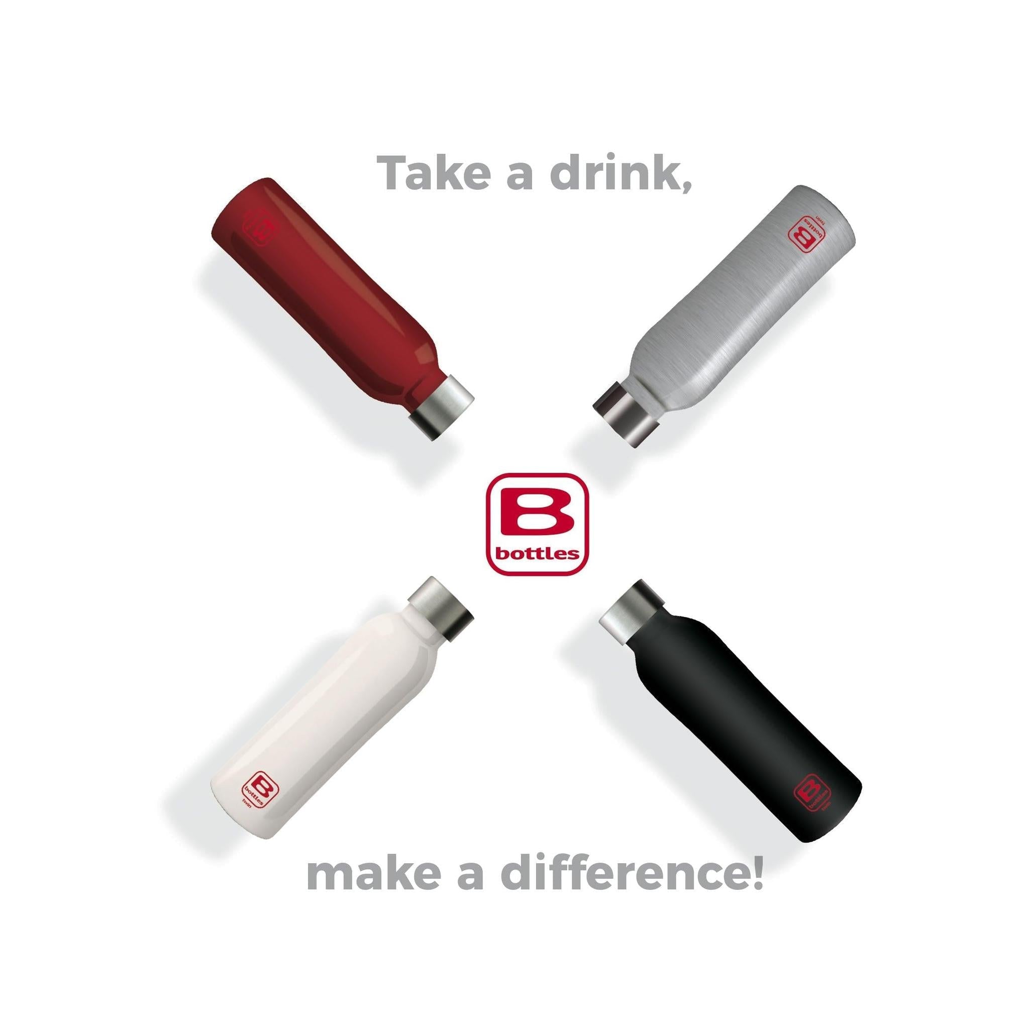 B Bottle Twin 500 ml White-Casa Bugatti USA