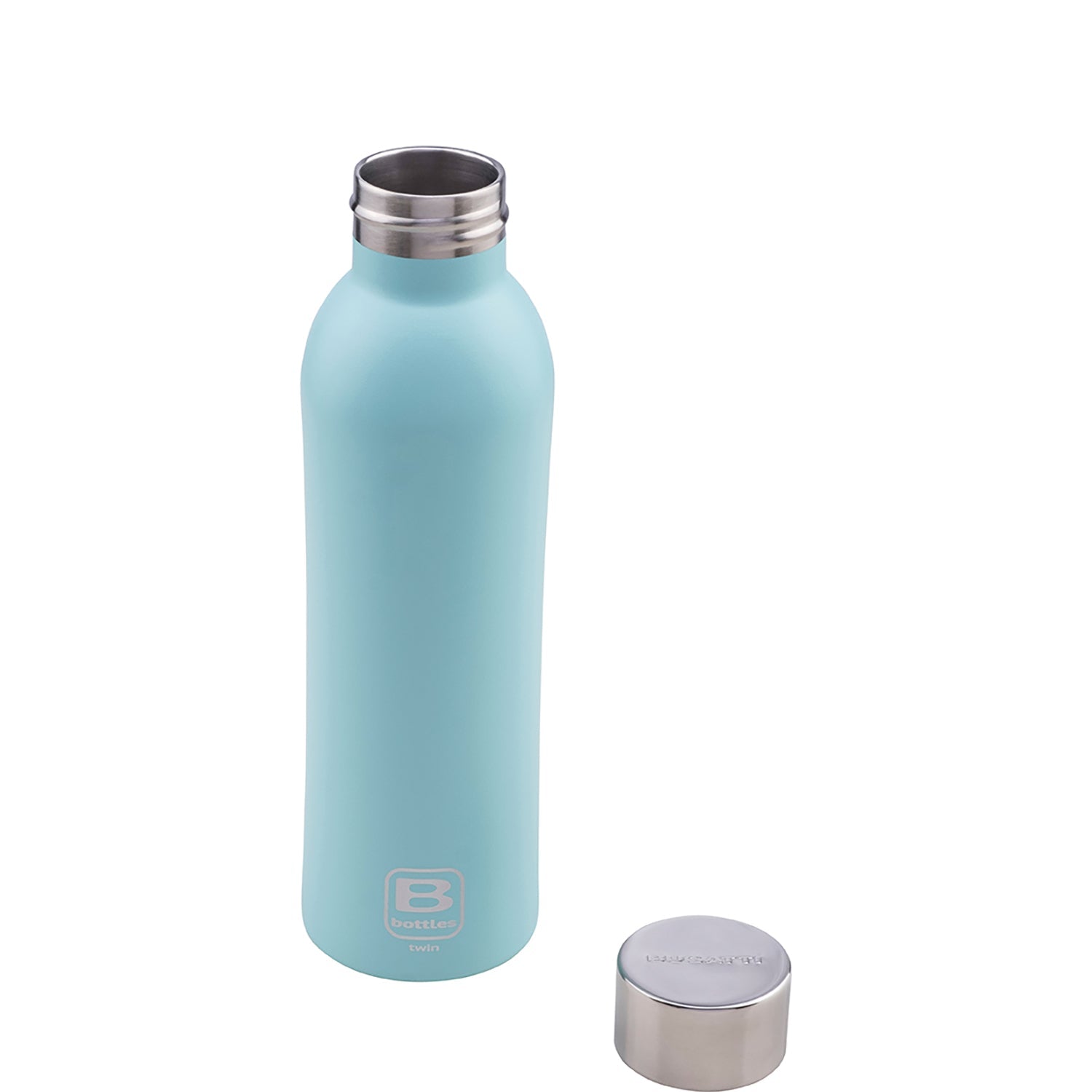 B Bottle Twin 500 ml / 16.9 fl. oz. Acqua Marina Sand Diamond Coating-Casa Bugatti USA
