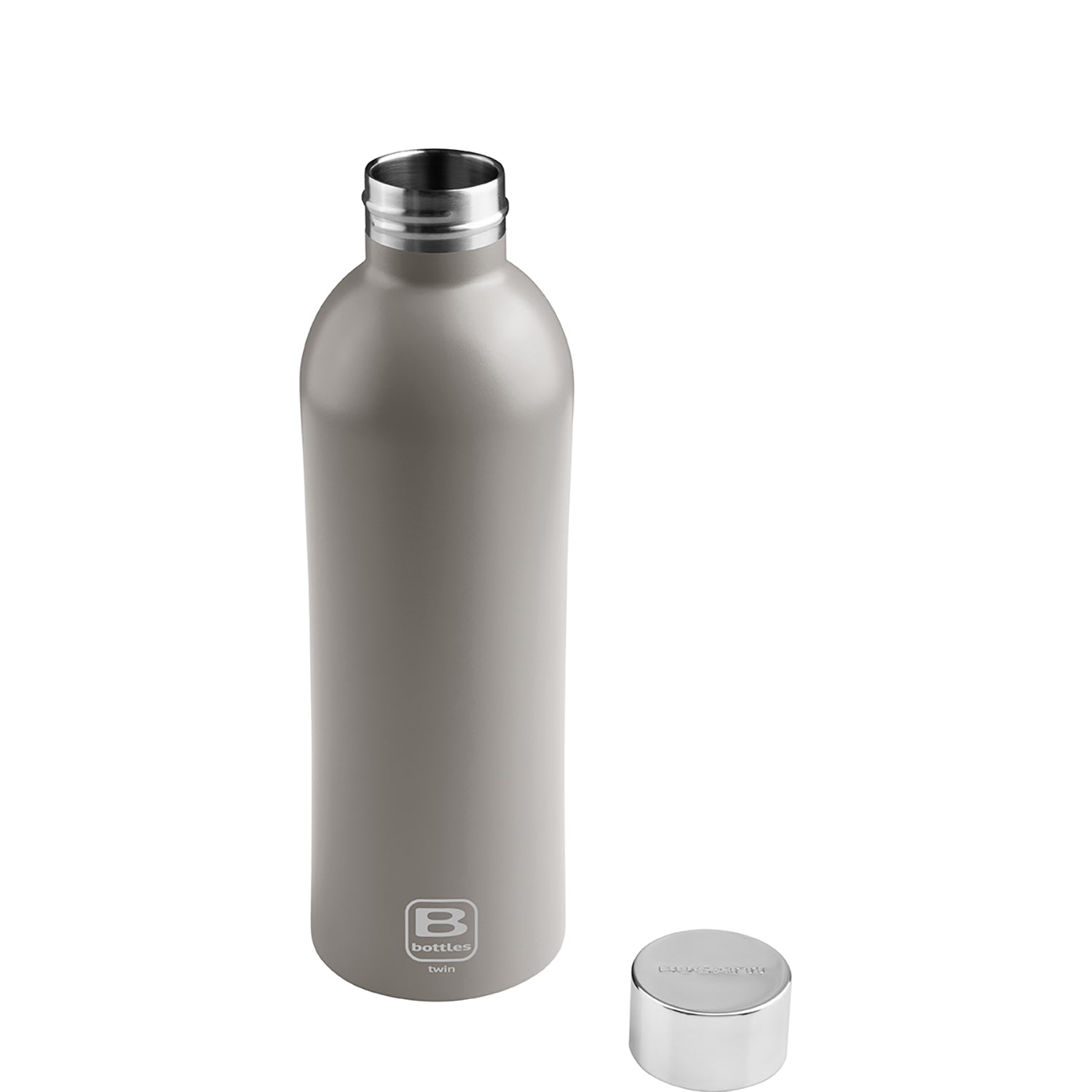 B Bottle Twin 800 ml / 27 fl. oz. Concrete Sand Diamond Coating-Casa Bugatti USA