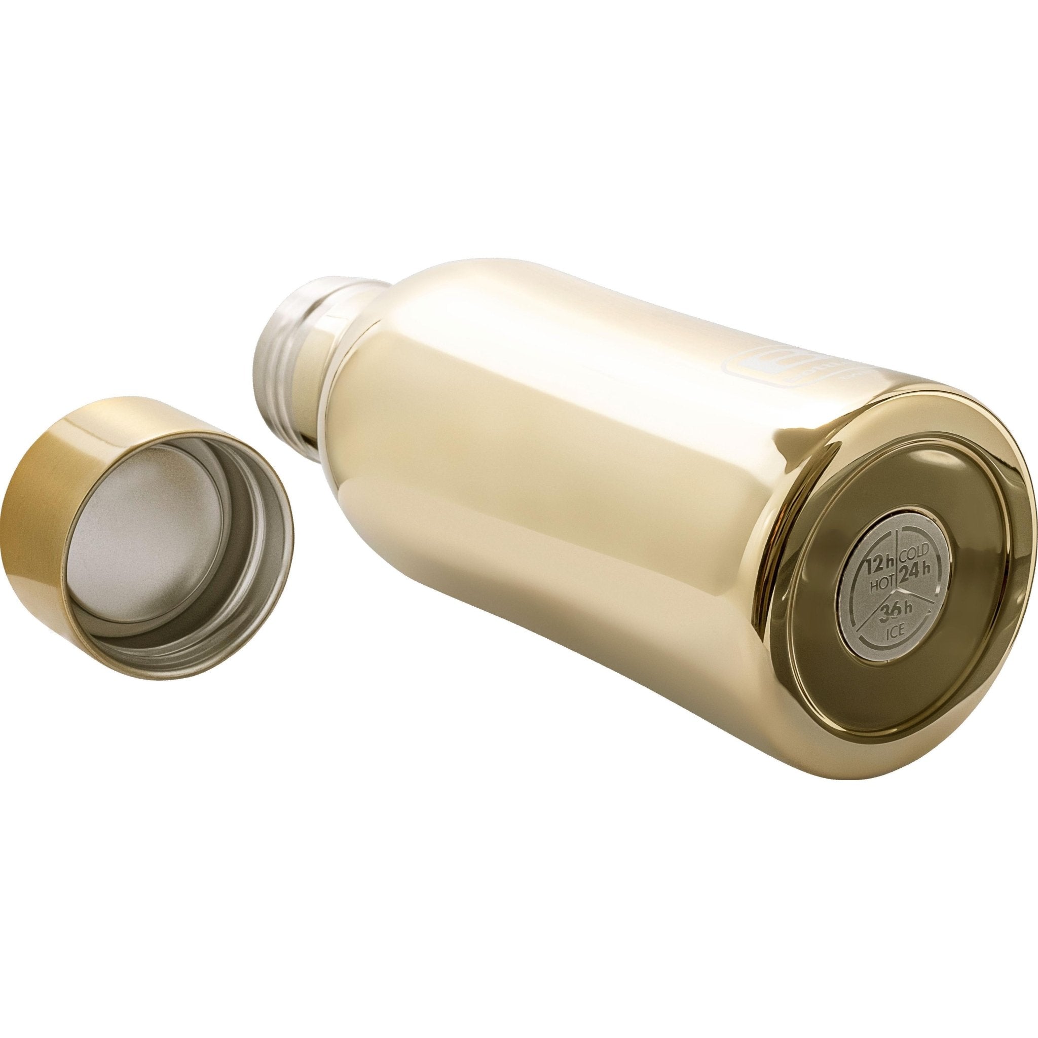 B Bottle Twin 350 ml / 11.8 fl. oz Gold Lux-Casa Bugatti USA