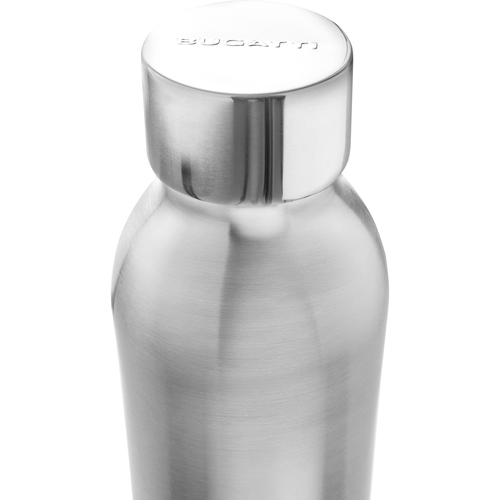 B Bottle Twin 500 ml / 16.9 fl. oz. Steel Brushed-Casa Bugatti USA