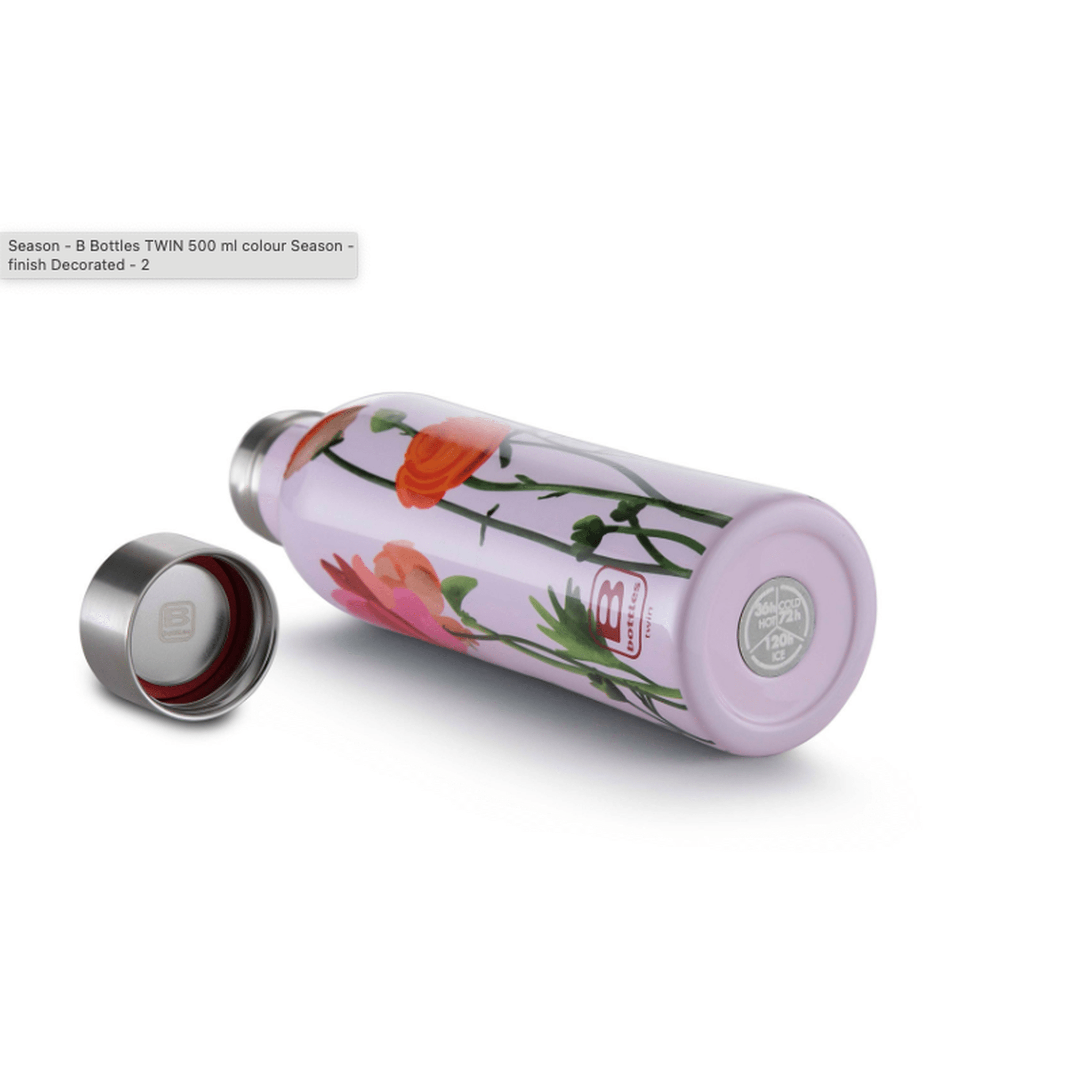 B Bottle TWIN 500 ml / 16.9 fl. oz. Season-Casa Bugatti USA