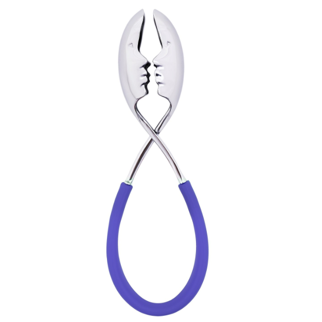 Bugatti Kiss Salad Tongs - Kiss BLUE-Casa Bugatti USA
