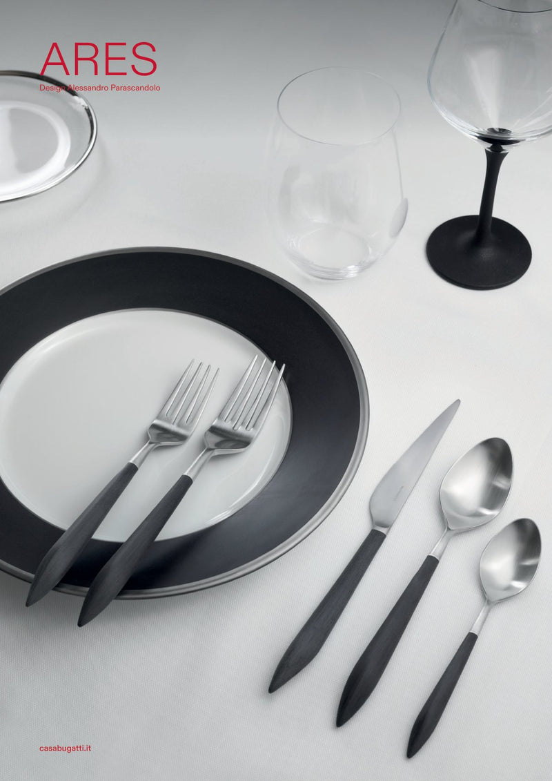 Ares flatware, catalogue page