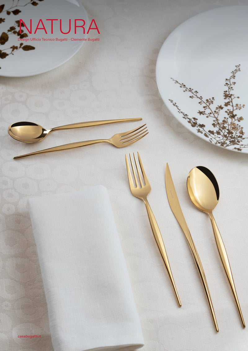 Natura flatware, catalogue page