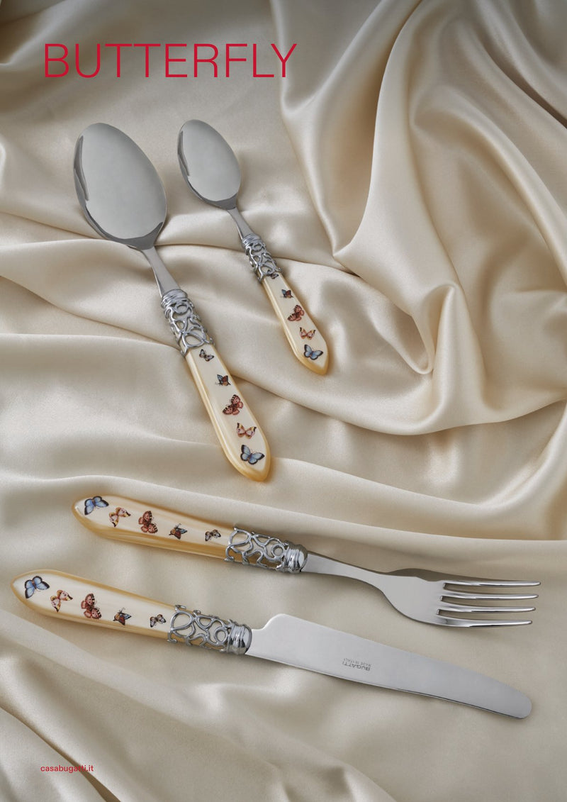 Butterflies flatware, catalogue page