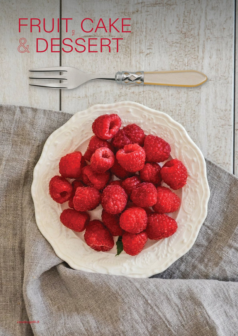 Fruit, cake and dessert, catalogue page