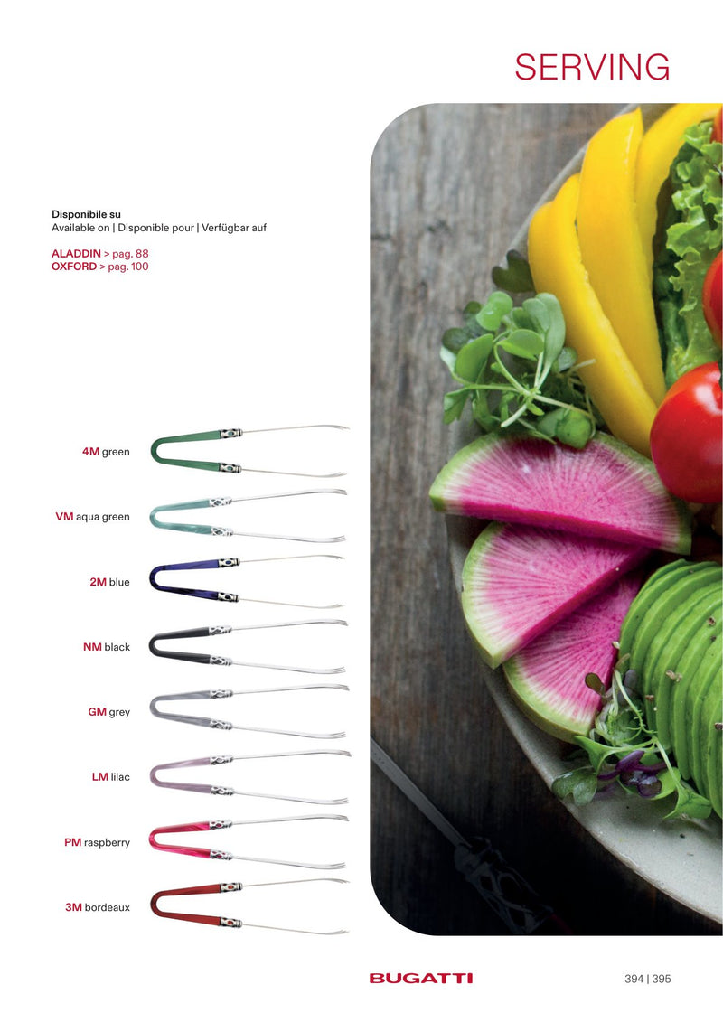 Salad servers, catalogue page