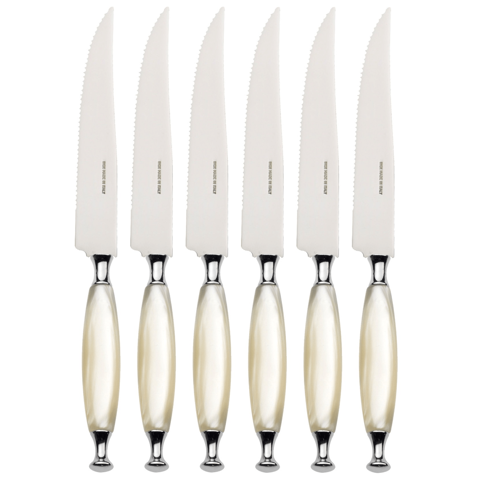 Country Steak Knives Set - IVORY-Casa Bugatti USA