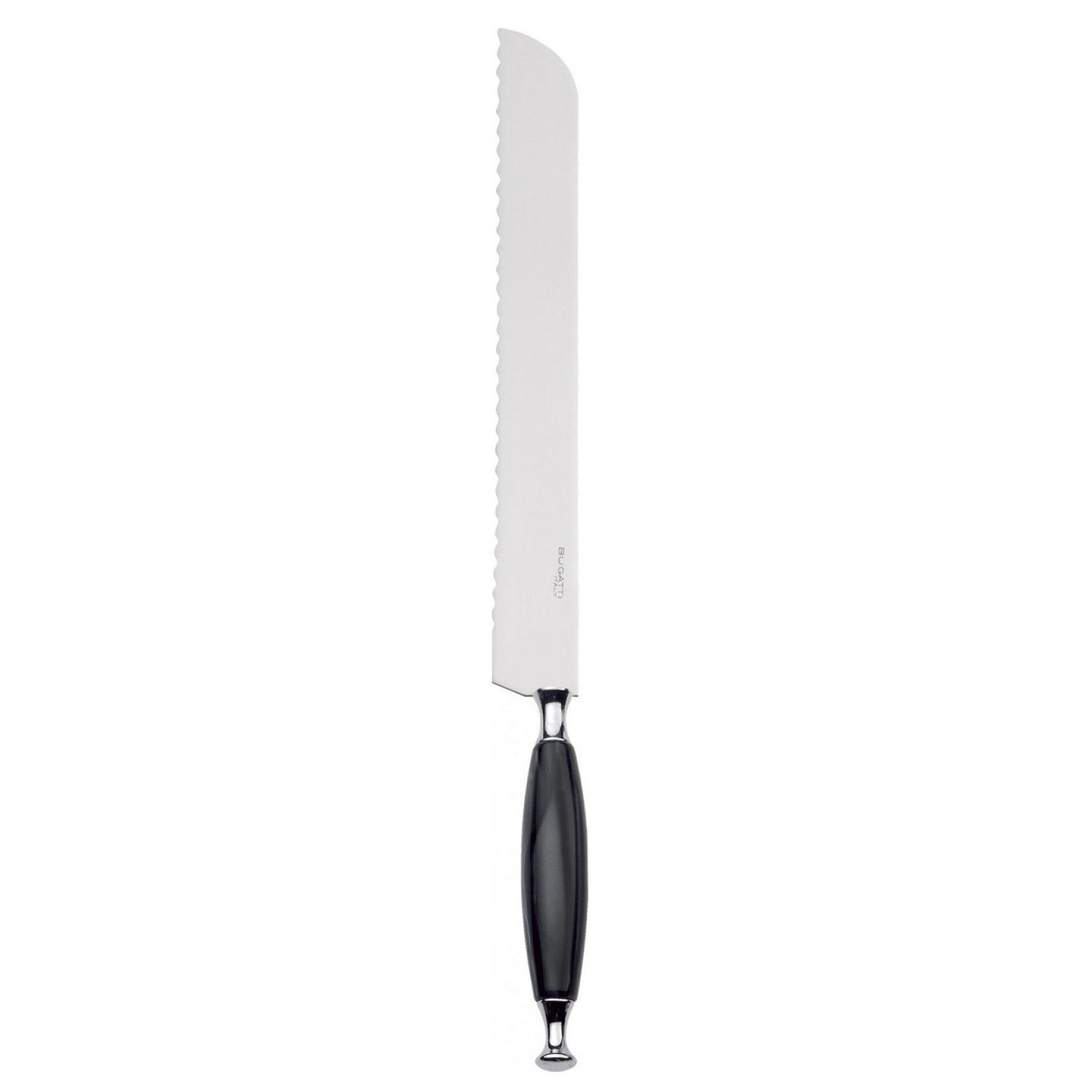 Country Bread Knife black-Casa Bugatti USA