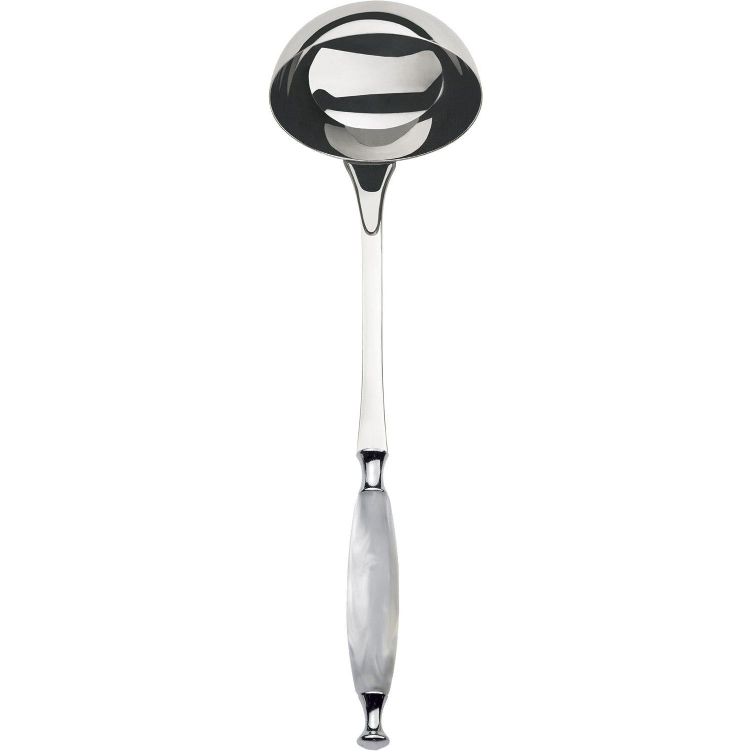 Country Soup Ladle - White