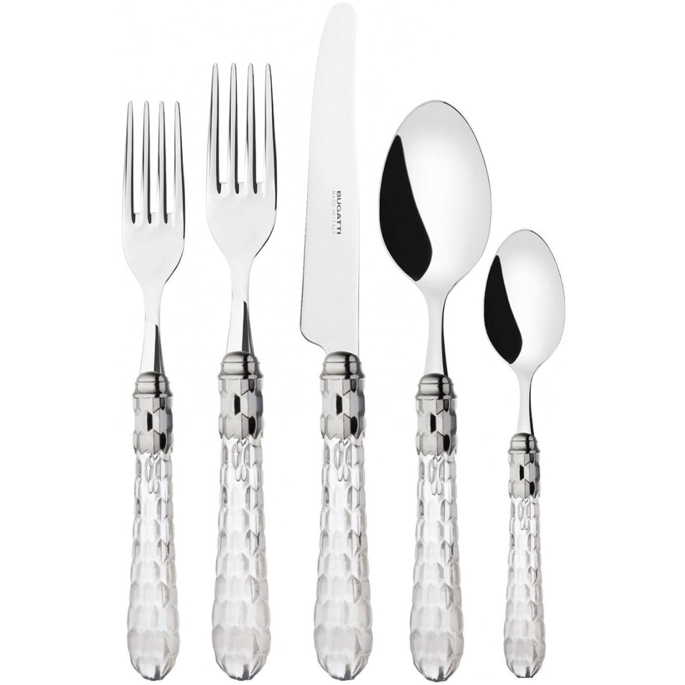 Cristallo Brilliant 5 Piece Place Setting clear