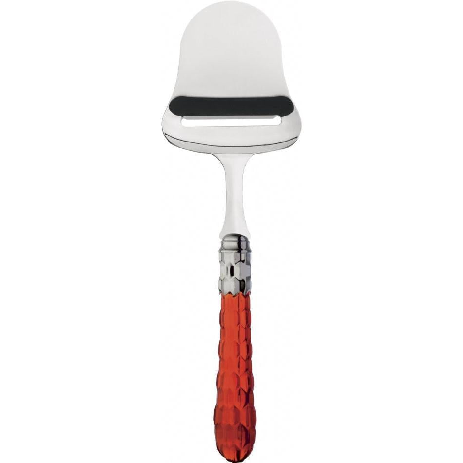 Cristallo Brilliant Cheese Slicer - Red Clear-Casa Bugatti USA