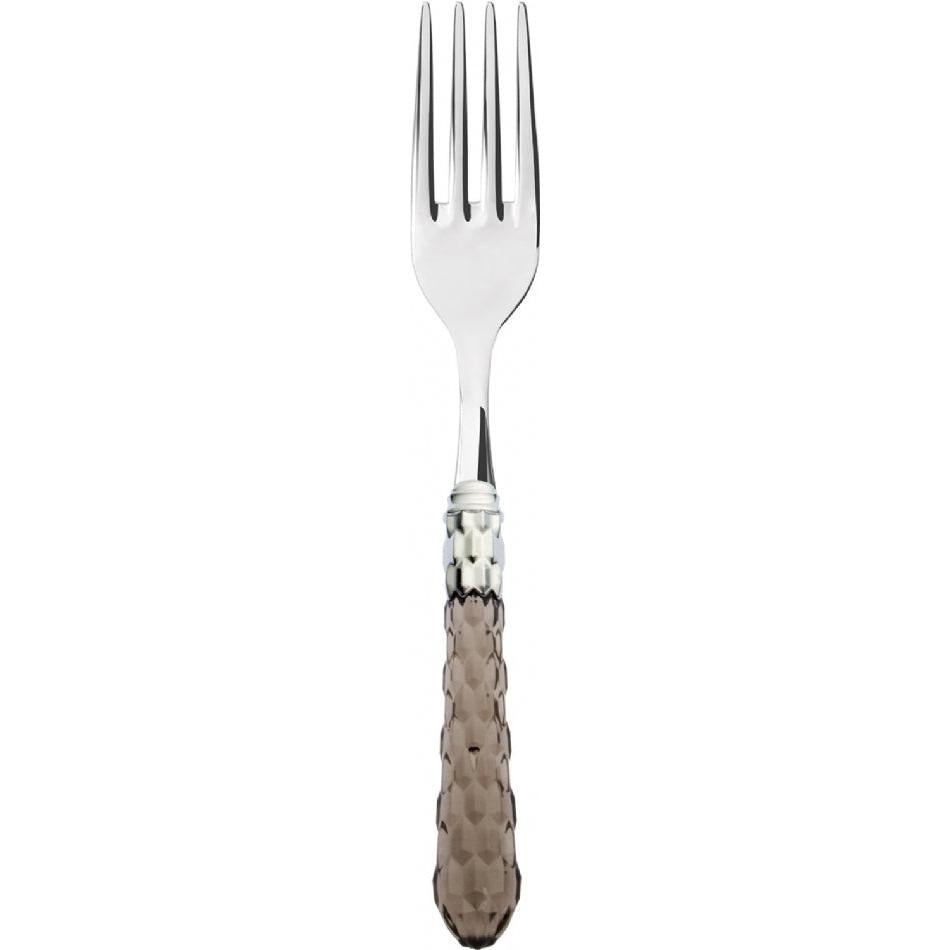 Cristallo Brilliant Serving Fork - Tobacco Clear