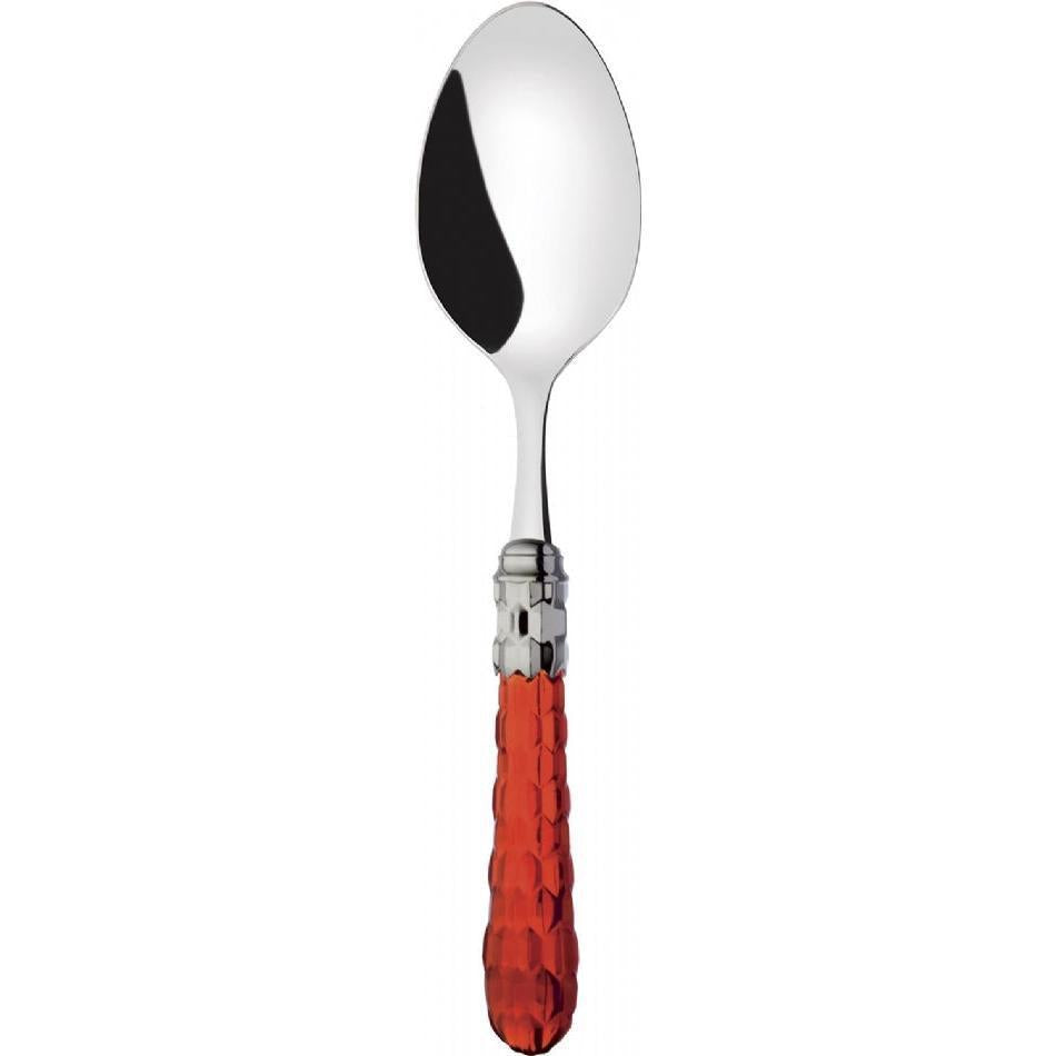 Cristallo Brilliant Serving Spoon - Red Clear