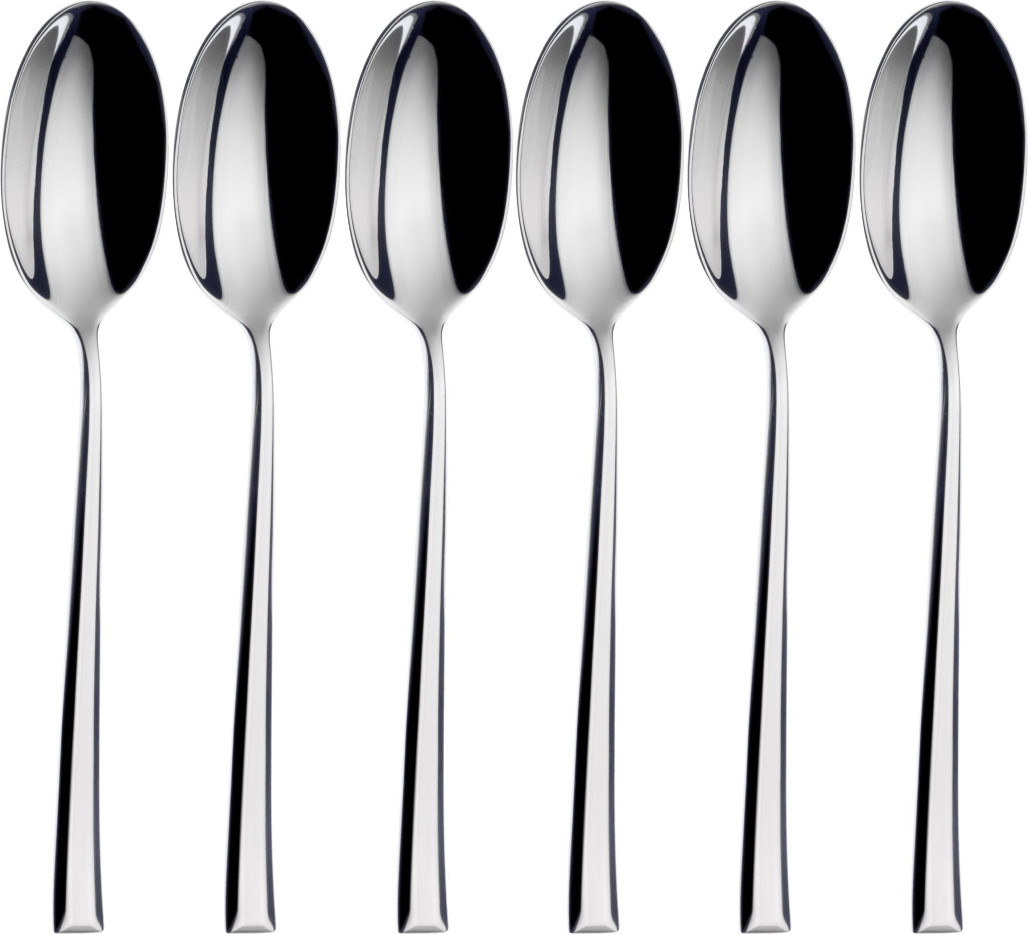 DUETTO 6 Coffee Spoon Set in gift box-Casa Bugatti USA