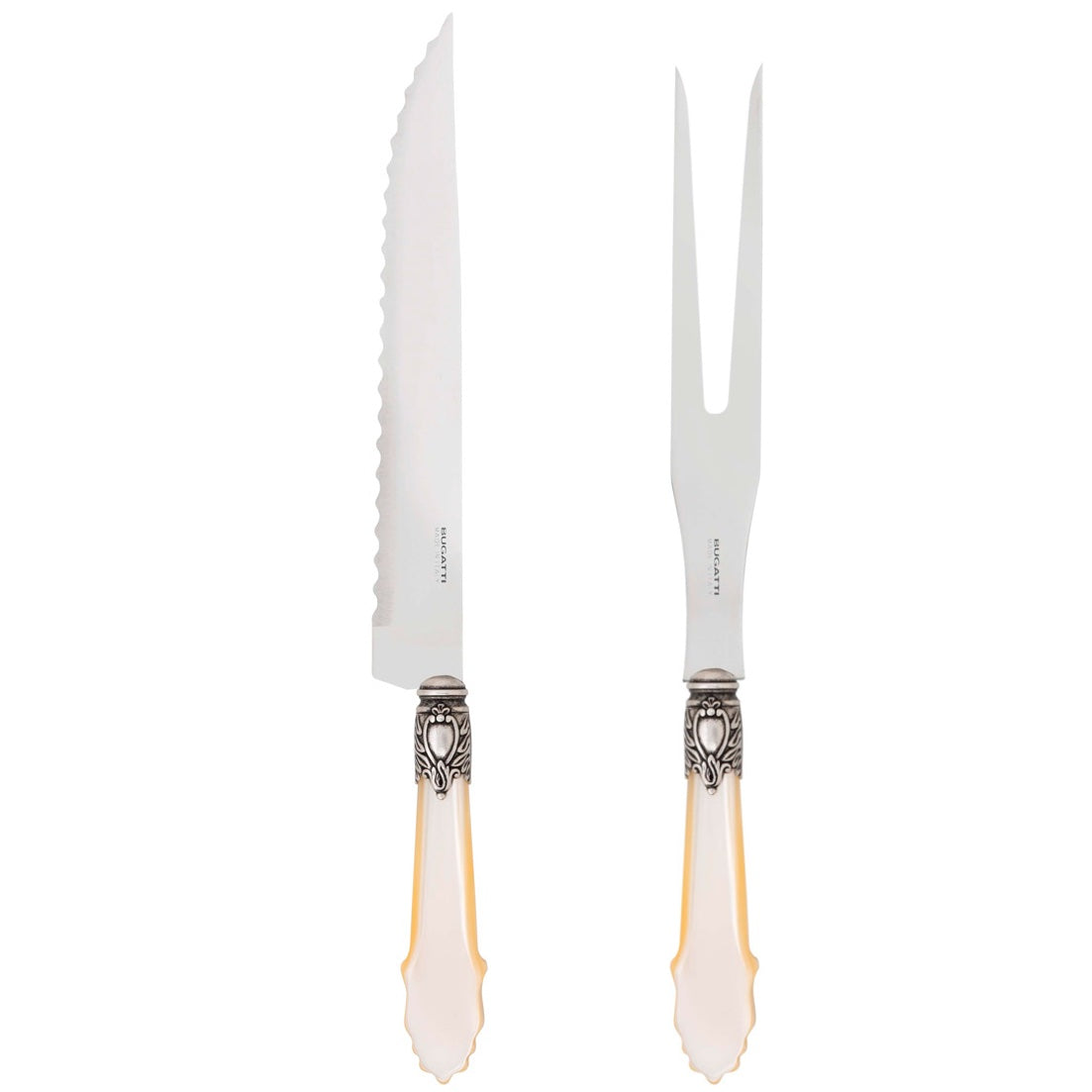 Eclat Antique Roast Carving Set, Ivory — Casa Bugatti