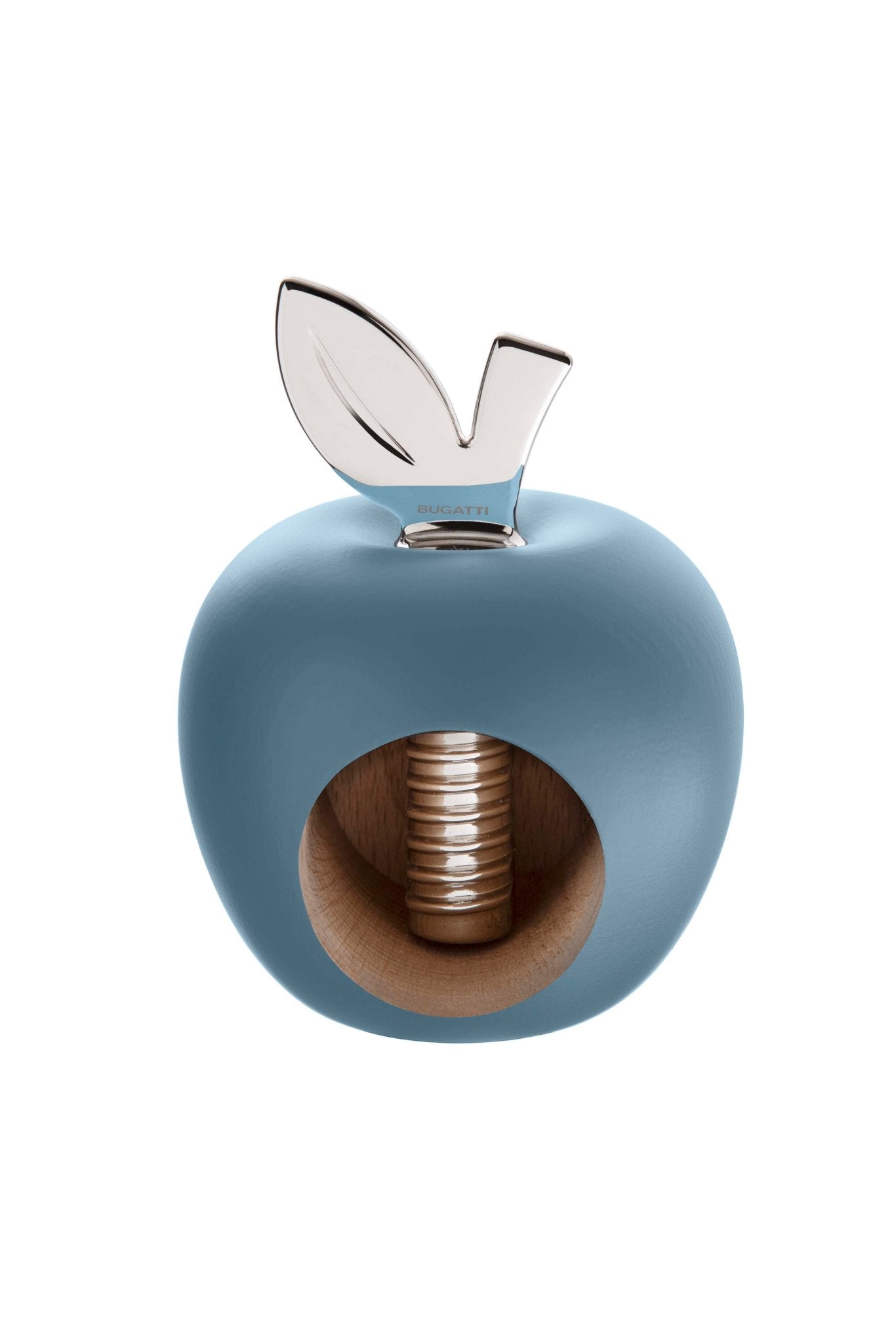 EDEN apple Nut Cracker blue matte, silver leaf-Casa Bugatti USA