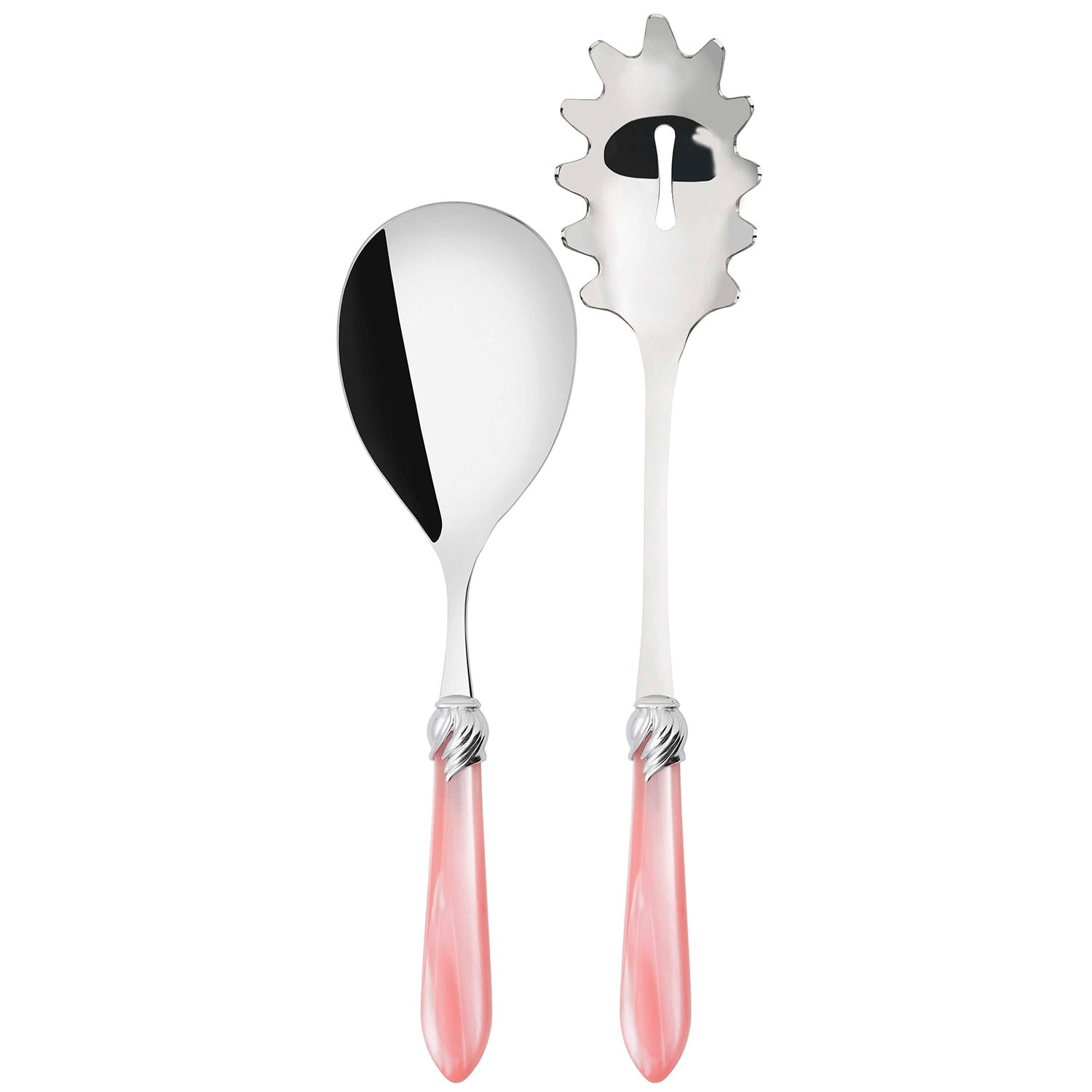 Falabella Brilliant 2 Piece Pasta Set in gift box - pink