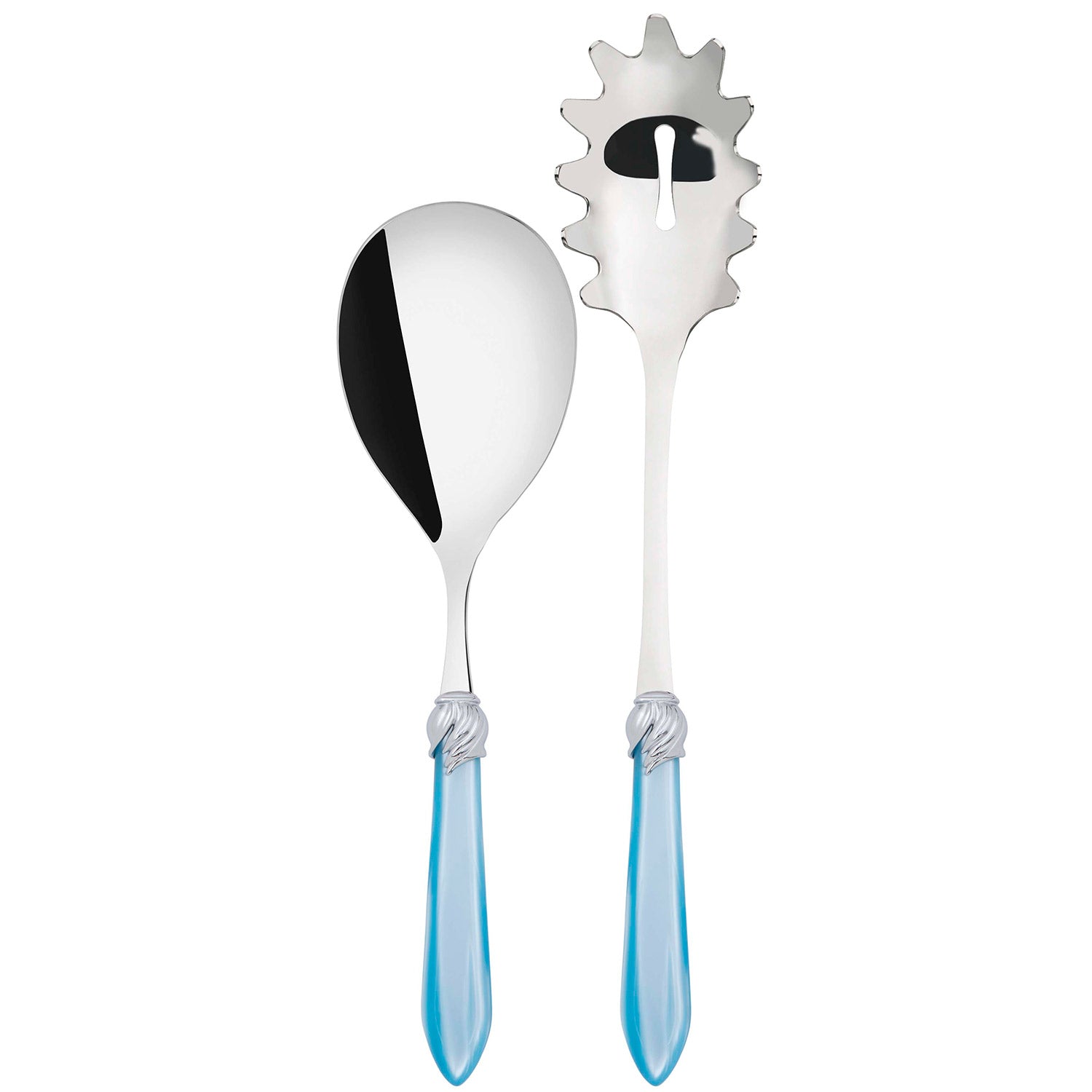 Falabella Brilliant 2 Piece Pasta Set in gift box - sky blue