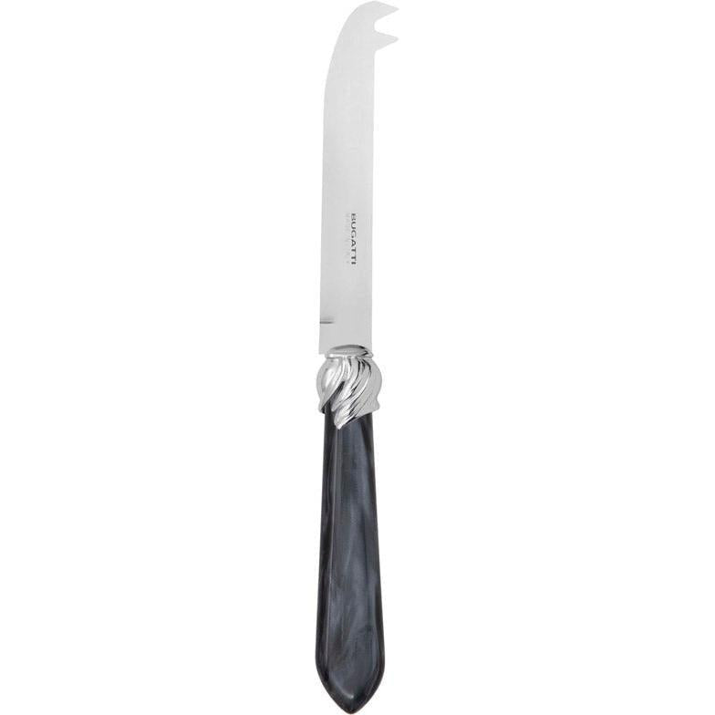 Falabella Brilliant 2 point "dear" cheese Knife - charcoal