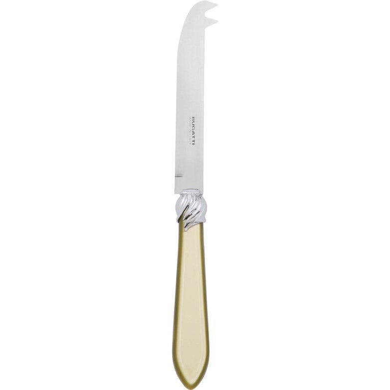 Falabella Brilliant 2 point "dear" cheese Knife - chartreuse green