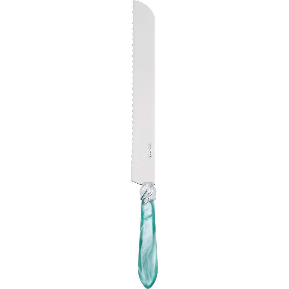 Falabella Brilliant Bread Knife - aqua