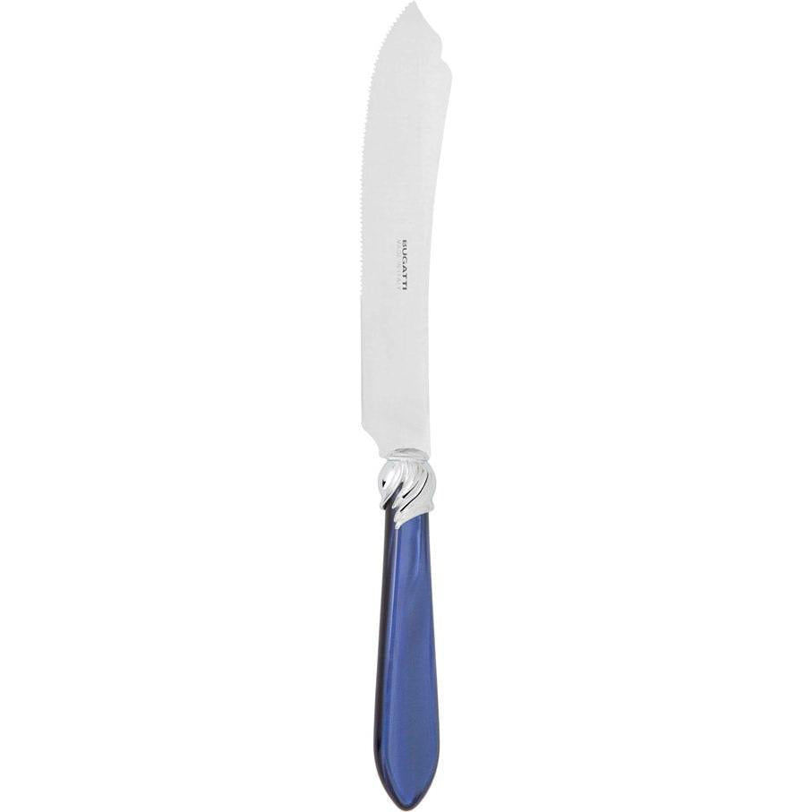 Falabella Brilliant Cake Knife 28 cm (11.02 inch) - royal blue