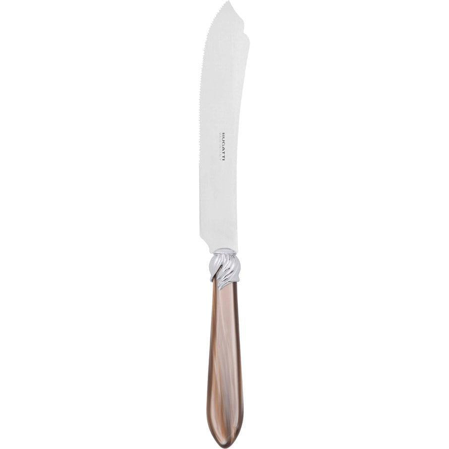 Falabella Brilliant Cake Knife 28 cm (11.02 inch) - taupe