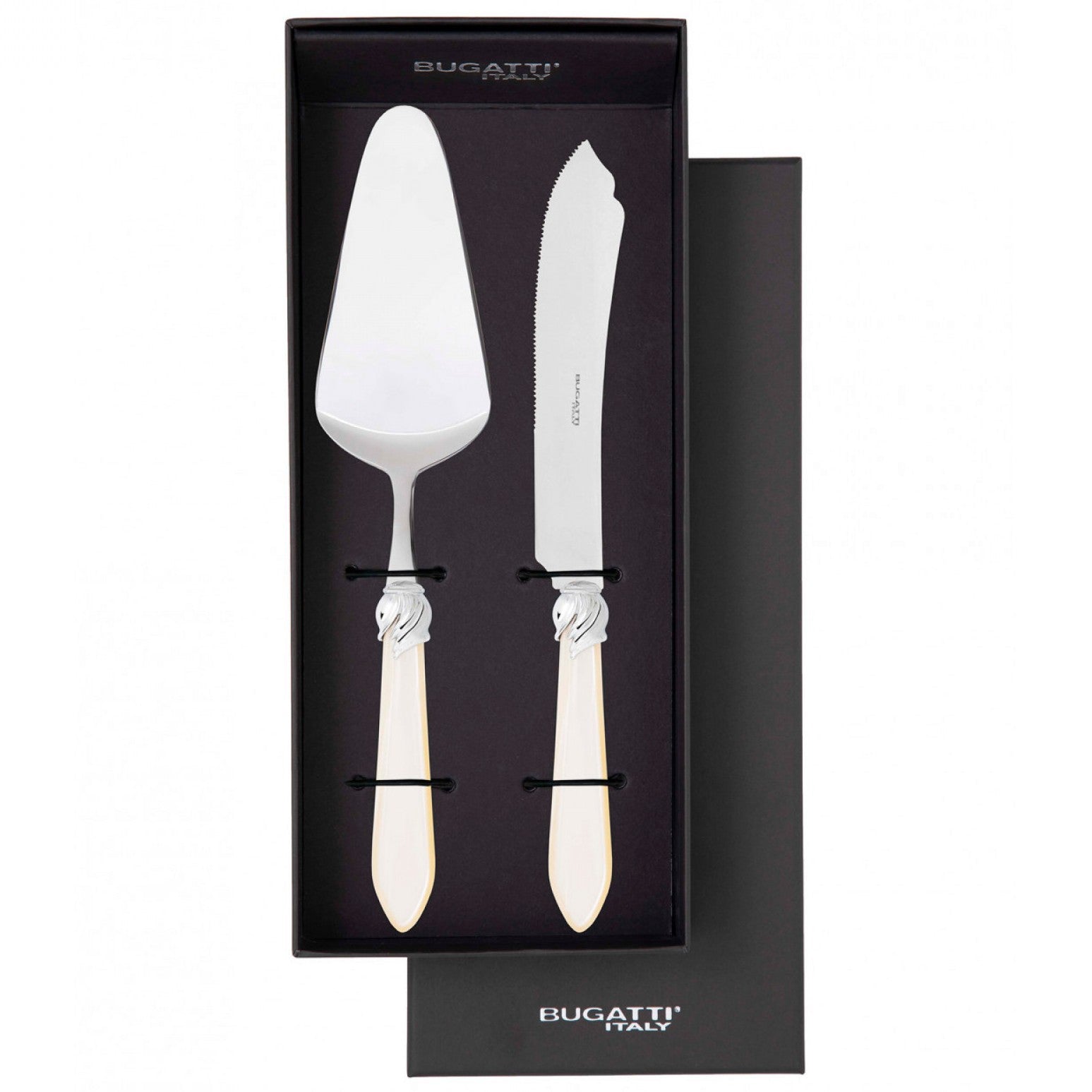 Falabella Brilliant Cake Server in gift box - Ivory