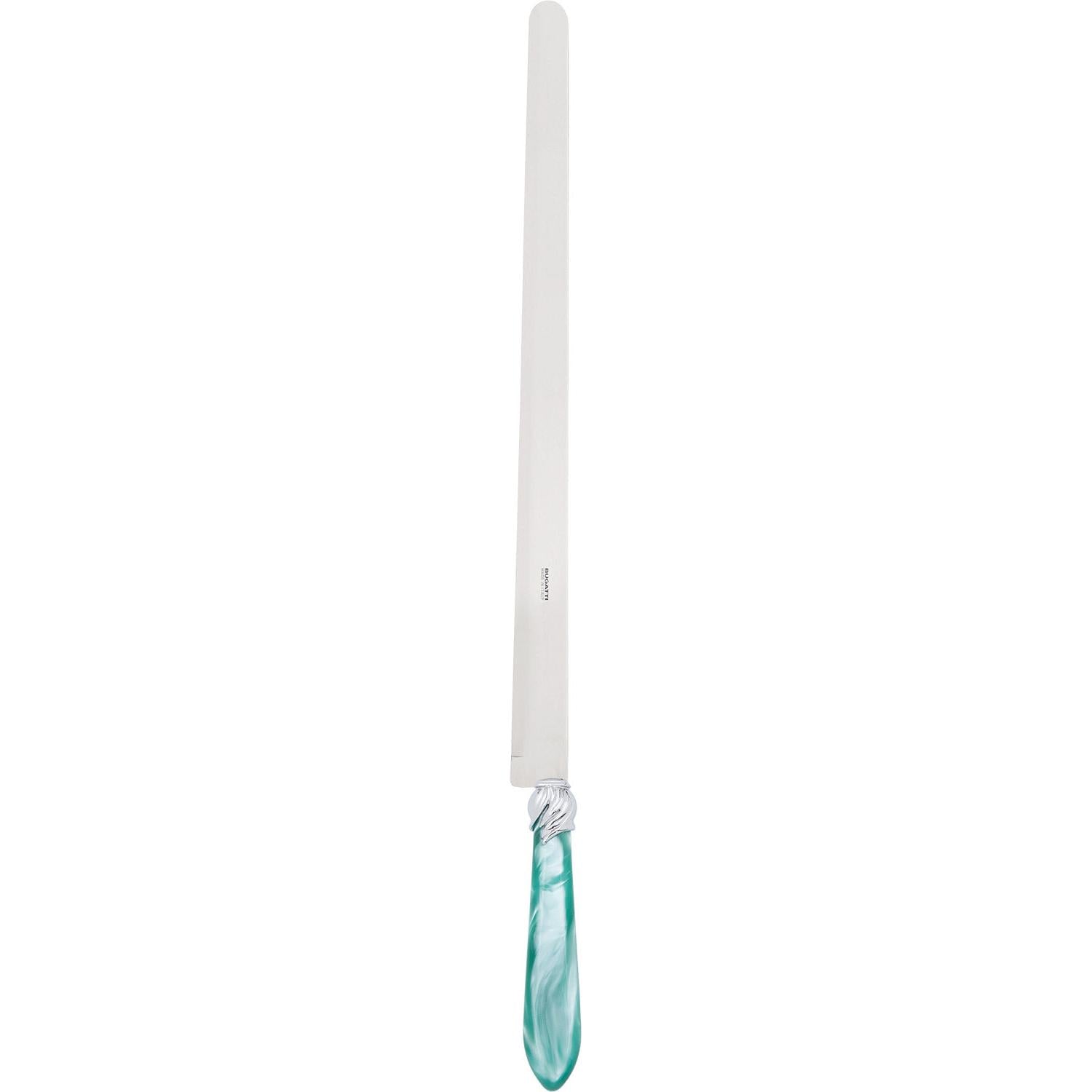 Falabella Brilliant Ham Knife 40 cm (15.75 inch) - aqua