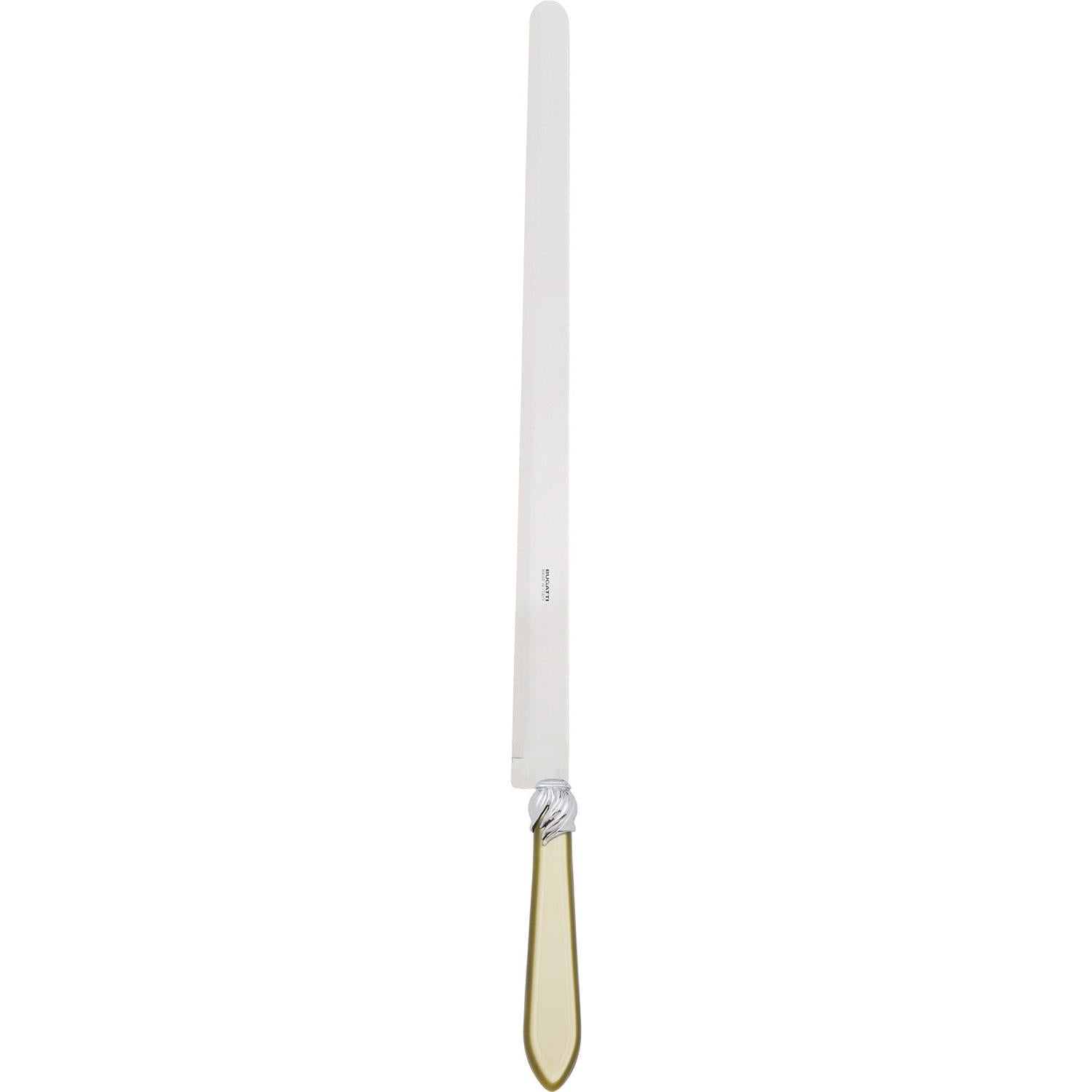 Falabella Brilliant Ham Knife 40 cm (15.75 inch) - chartreuse green