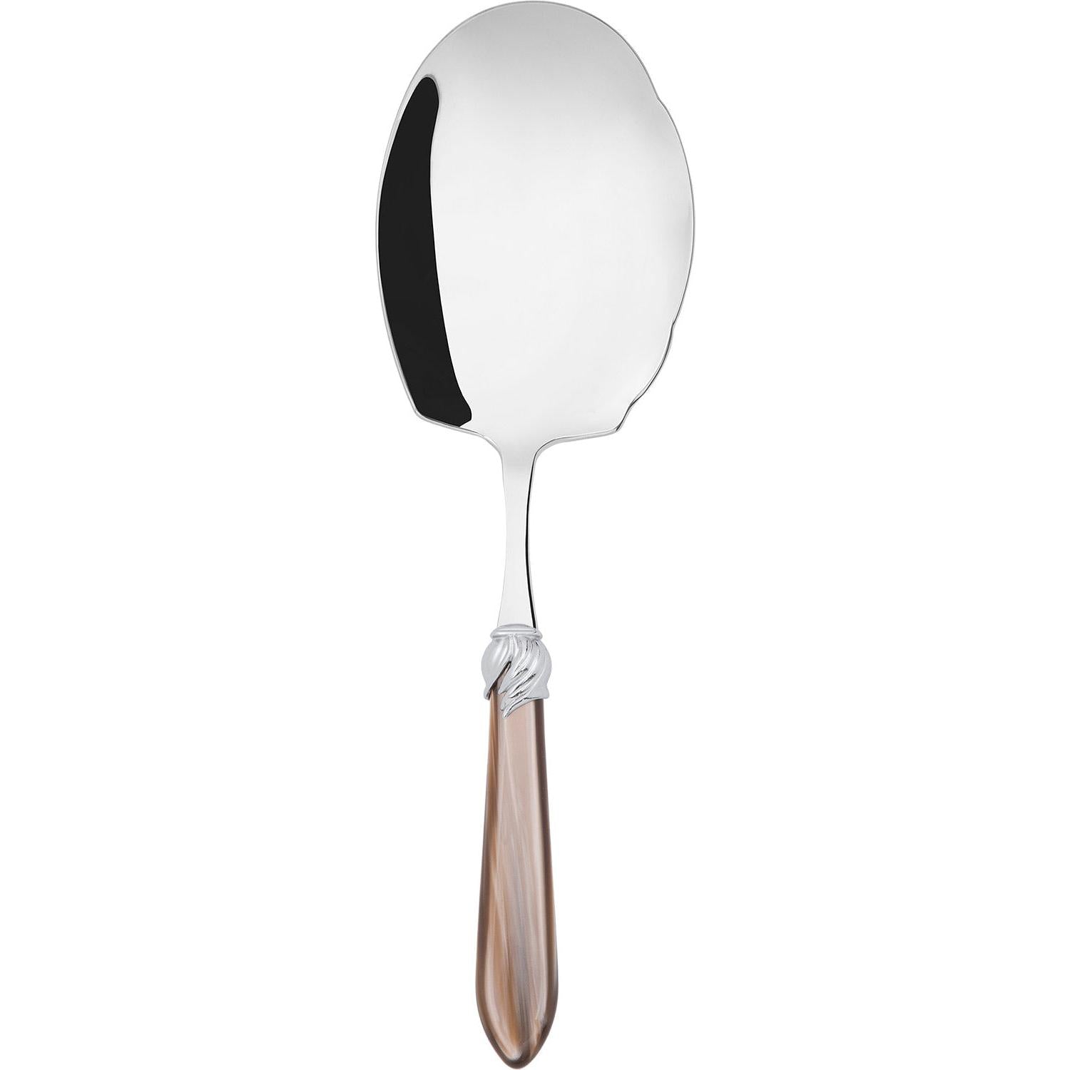 Falabella Brilliant Kebab Serving Spoon - taupe-Casa Bugatti USA