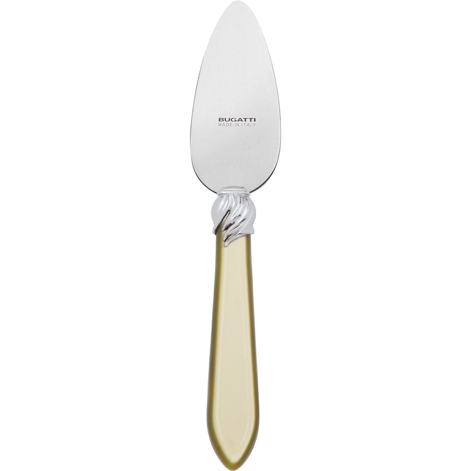 Falabella Brilliant Parmesan Cheese Knife - chartreuse green