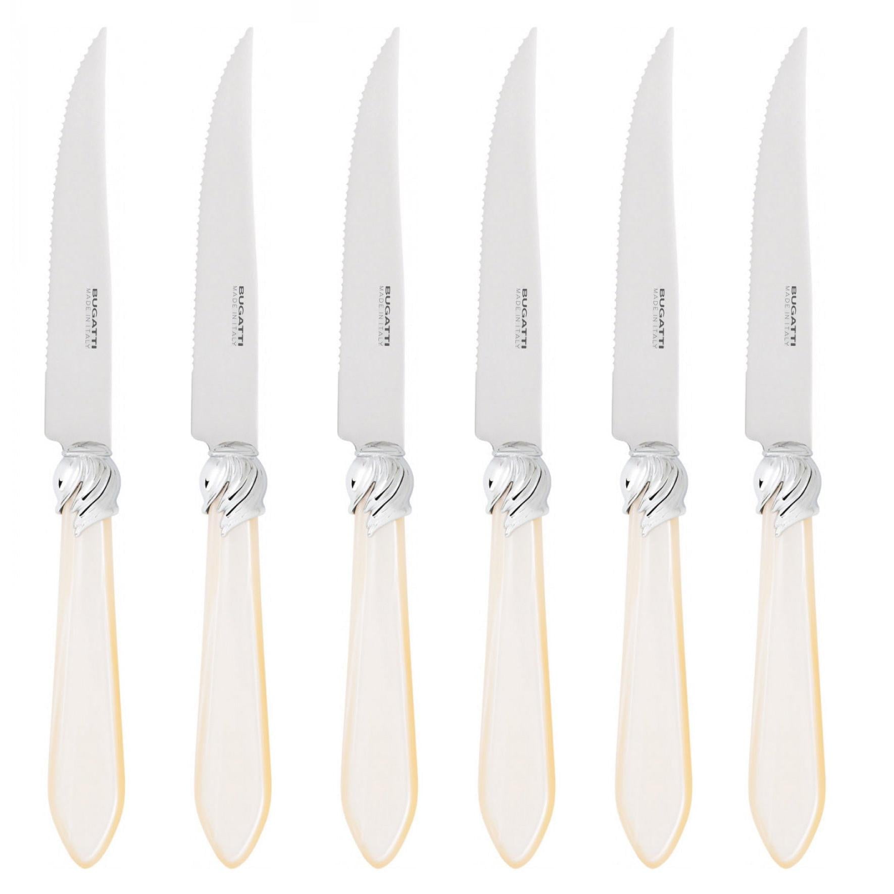 Falabella 6 Piece Steak knife Set - IVORY