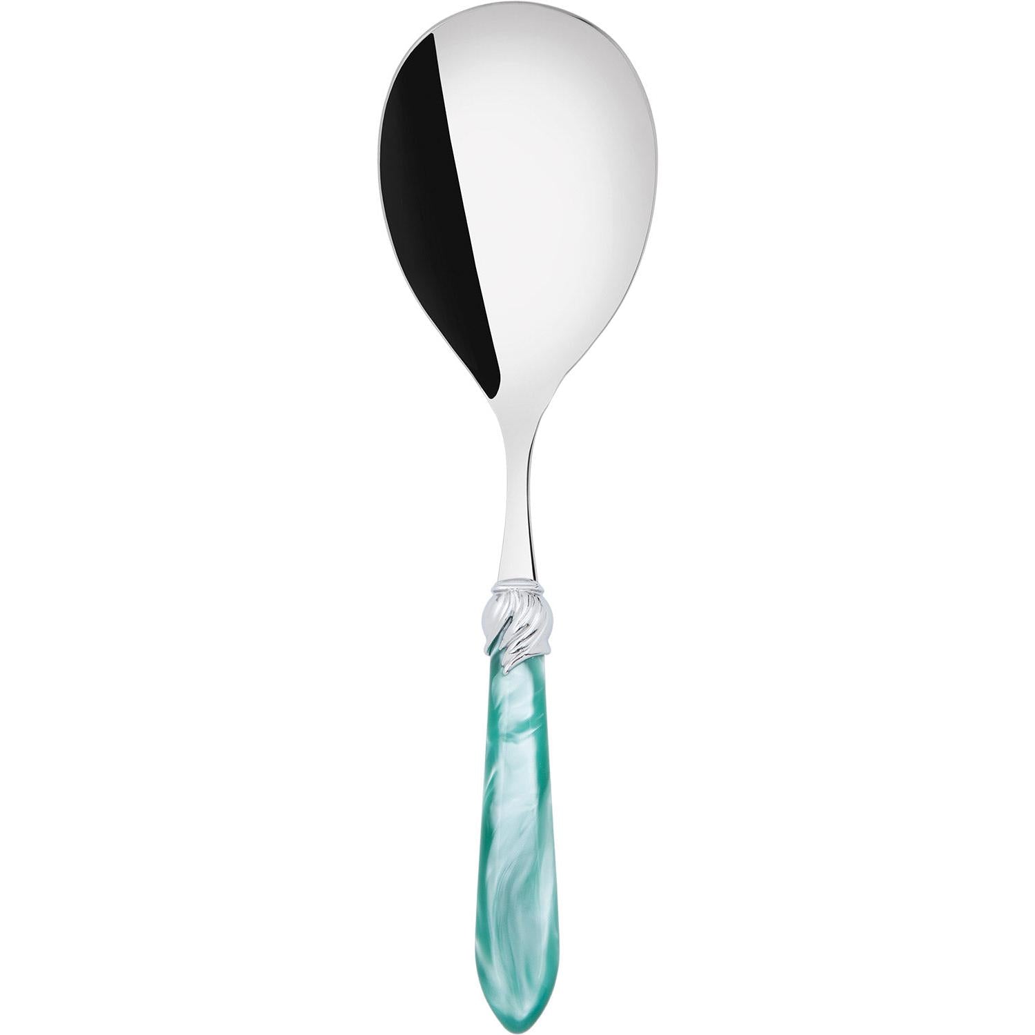 Falabella Brilliant Rice Casserole Serving Spoon - aqua