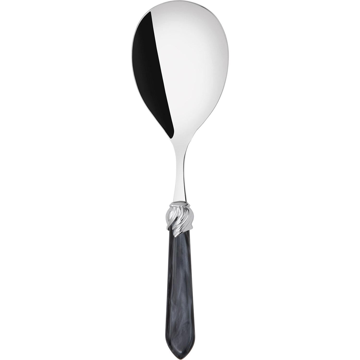 Falabella Brilliant Rice Casserole Serving Spoon - charcoal