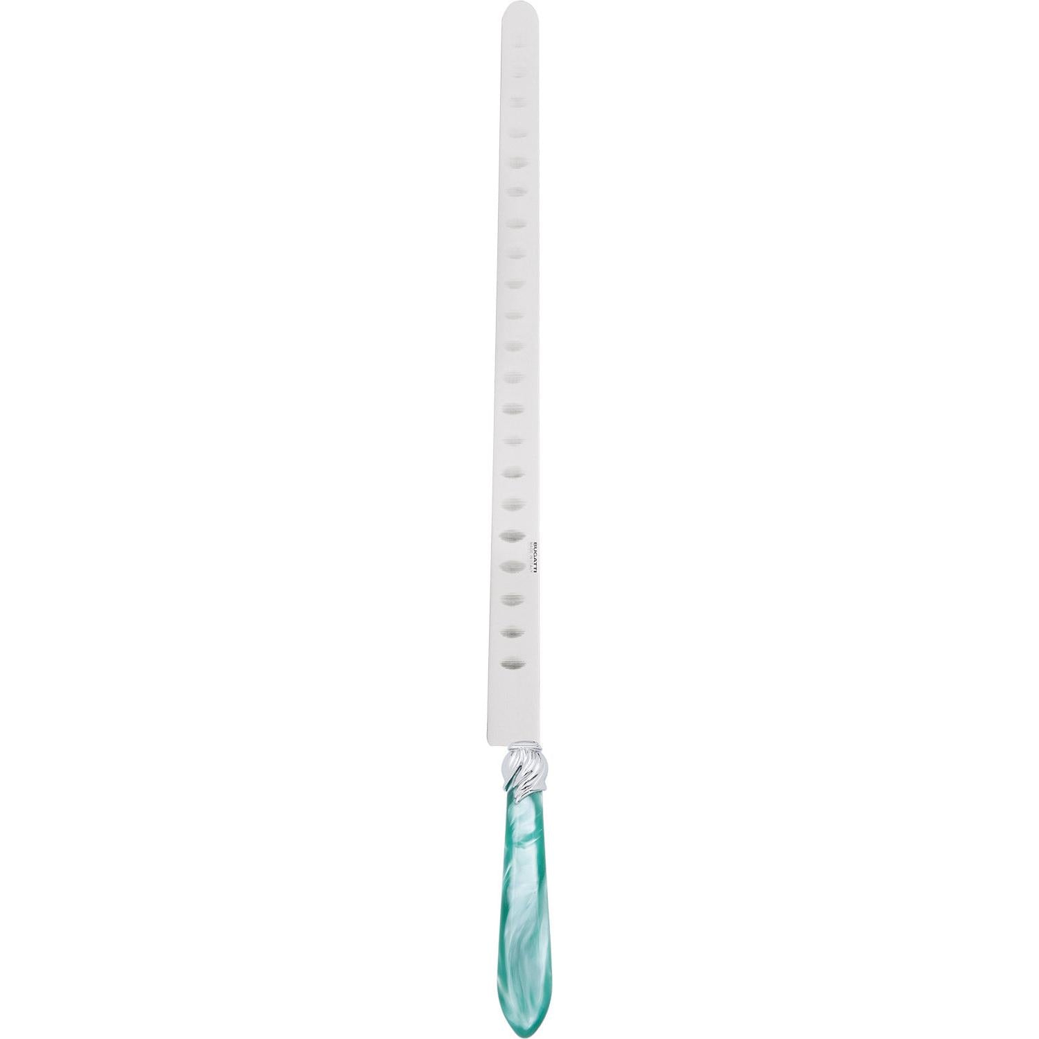 Falabella Brilliant Salmon Knife 40 cm (15.75 inch) - aqua