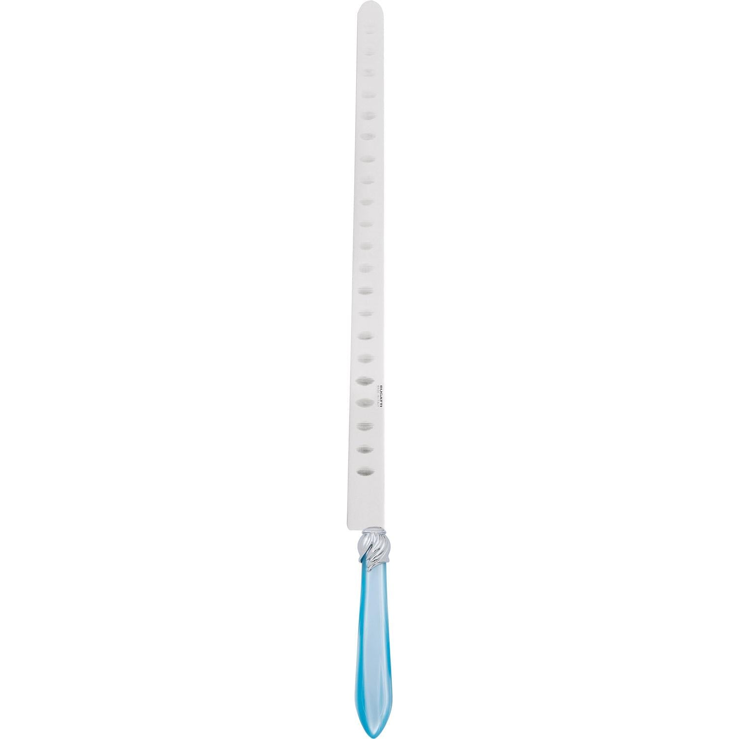Falabella Brilliant Salmon Knife 40 cm (15.75 inch) - sky blue