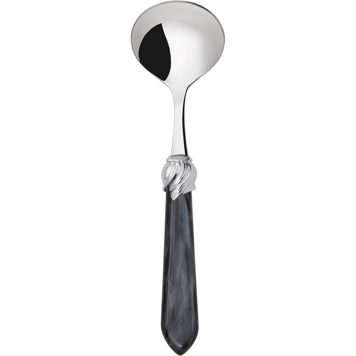 Falabella Brilliant Sauce / Gravy Ladle - charcoal