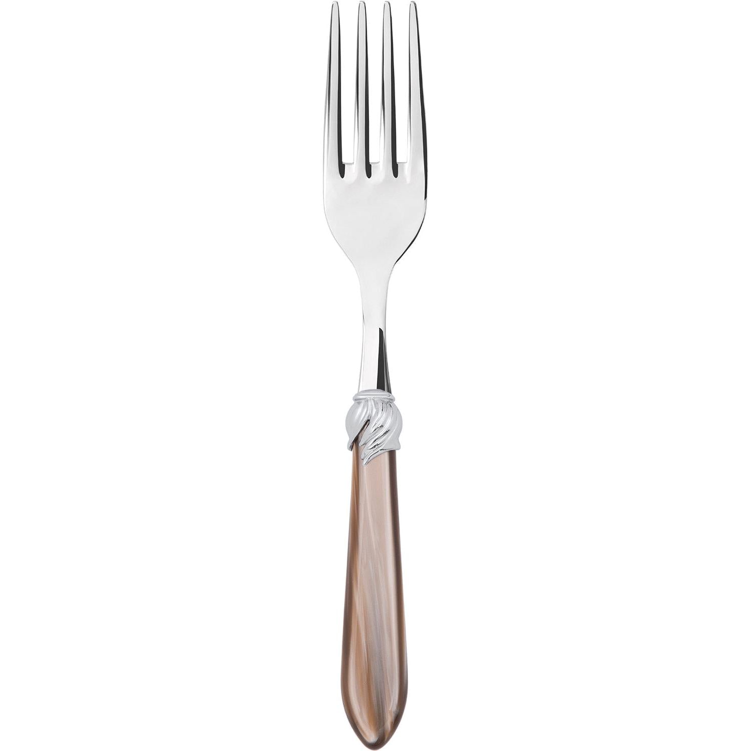 Falabella Brilliant Serving Fork - taupe