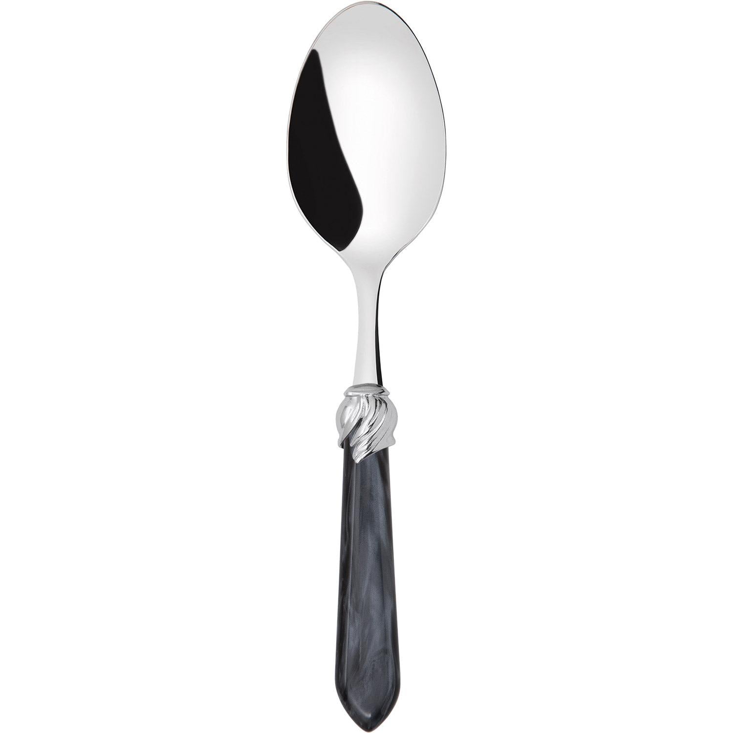 Falabella Brilliant Serving Spoon - charcoal